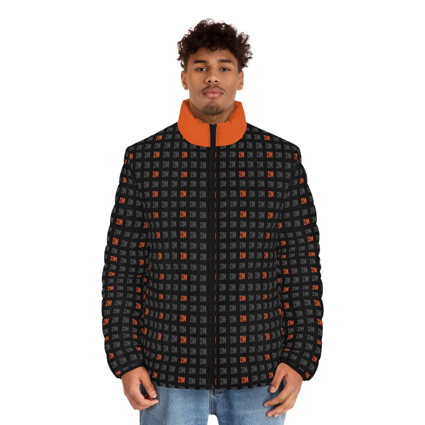 21 Million Grid Men's Puffer Jacket