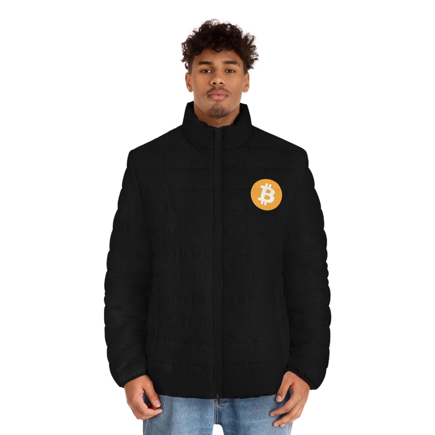 Bitcoin Alaska Men's Adventure Puffer Jacket