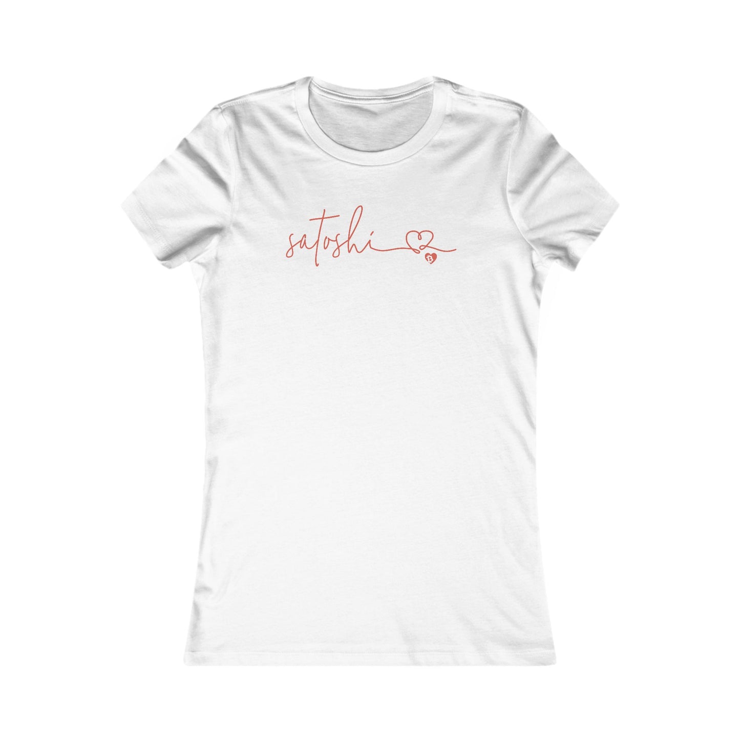 Satoshi Love Letters Slim Fit T-Shirt