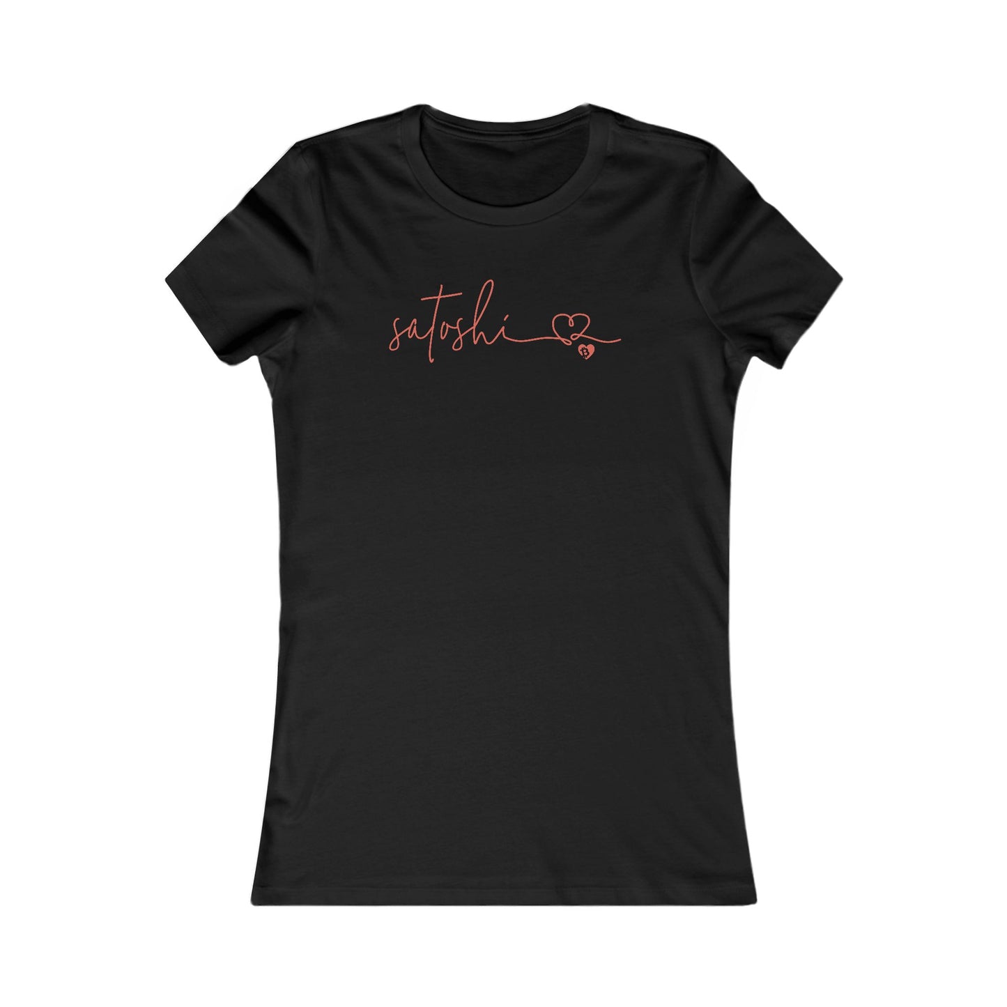 Satoshi Love Letters Slim Fit T-Shirt