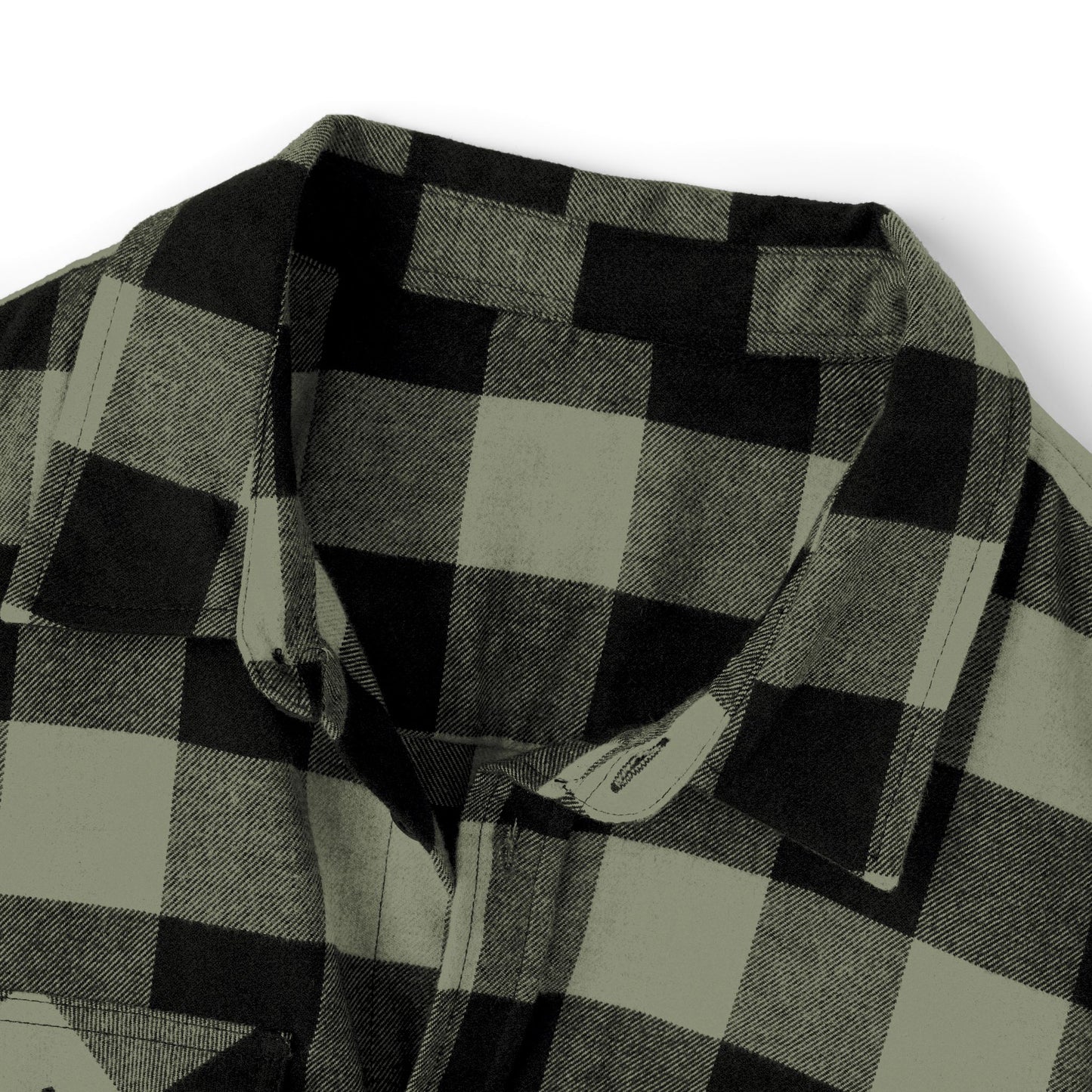 Bitcoin Alaska Unisex Flannel Long Sleeve Shirt