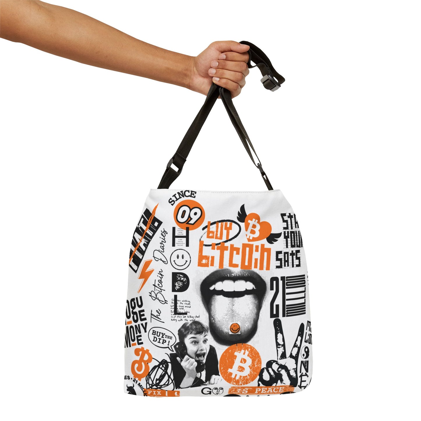 Financial Revolution Adjustable Tote Bag