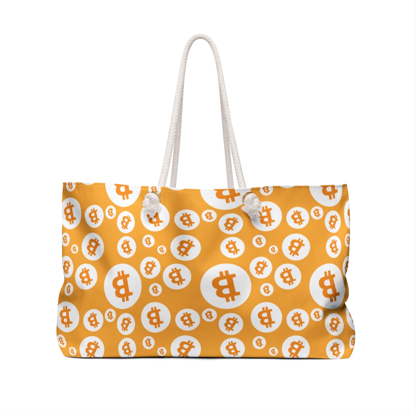 Bitcoin Symbols Weekender Bag