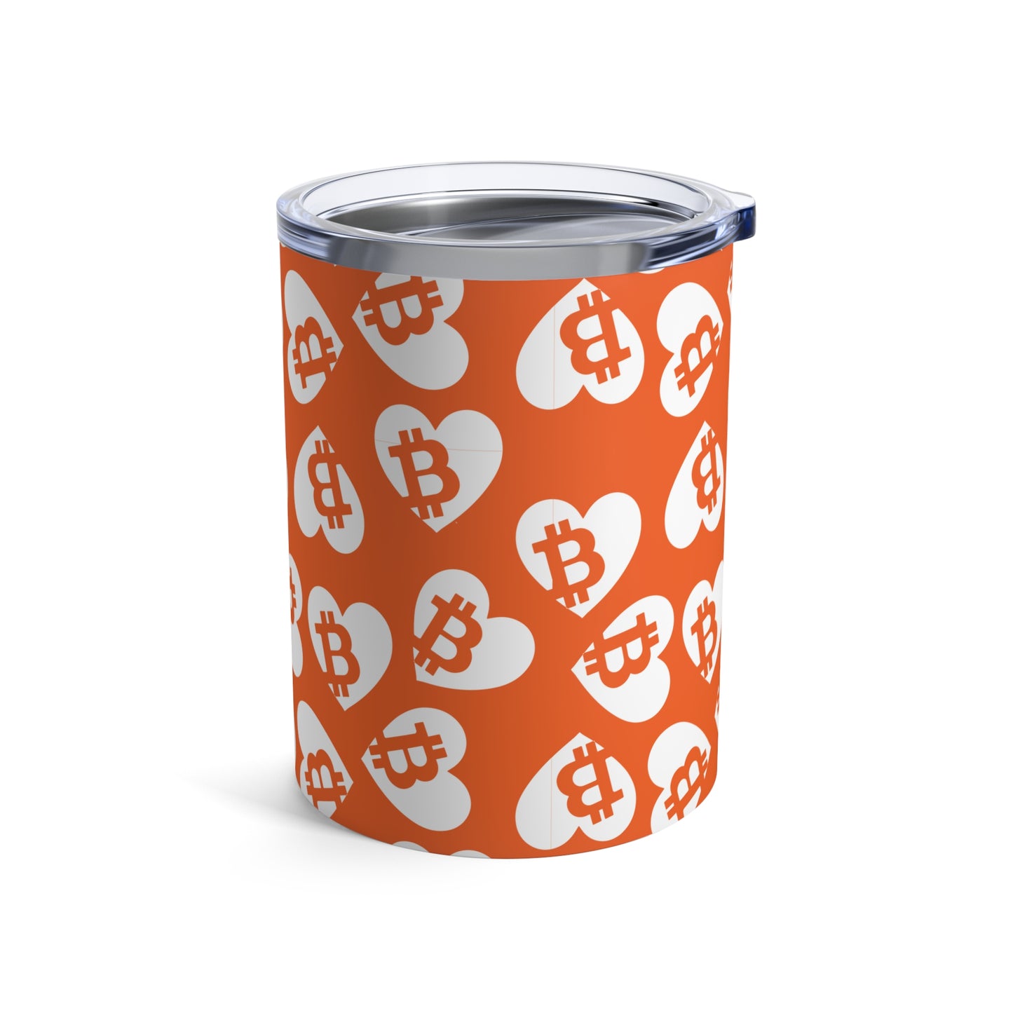 Bitcoin Pocket Hearts Tumbler 10oz