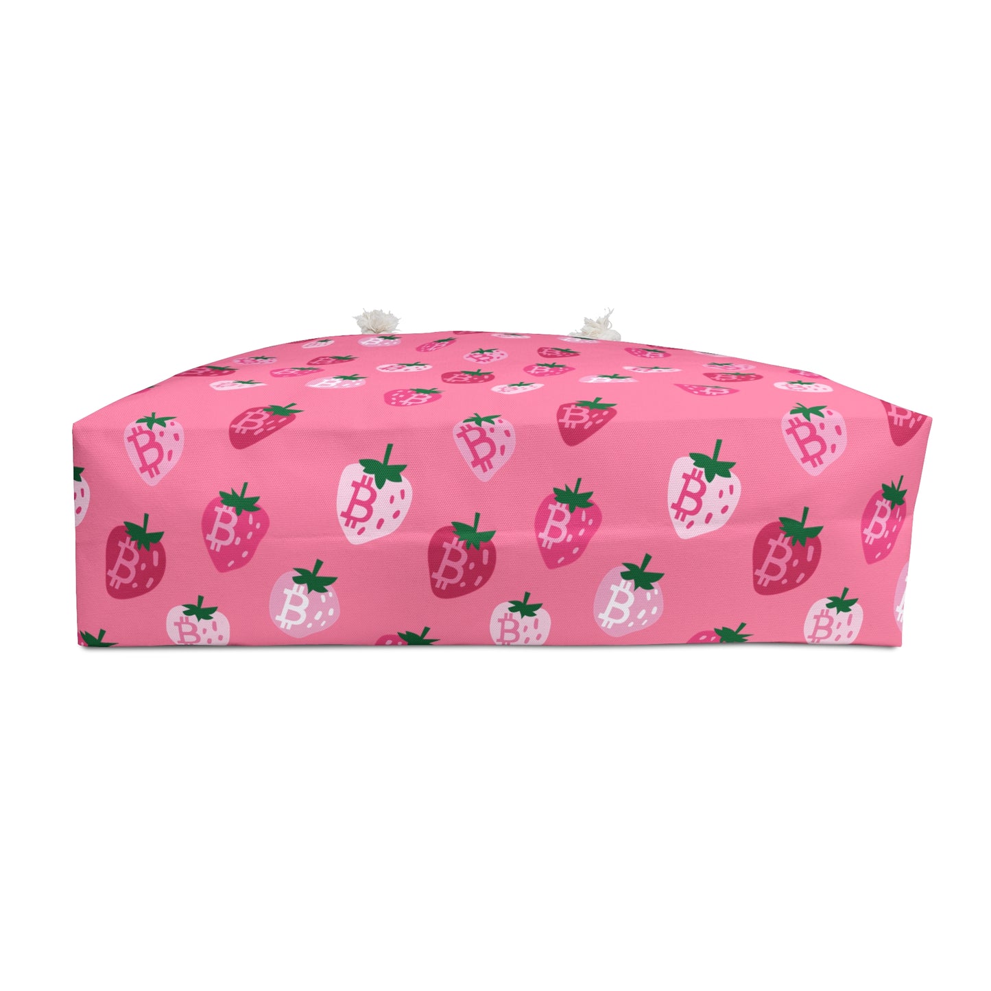 StrawBerry Bitcoin Weekender Bag