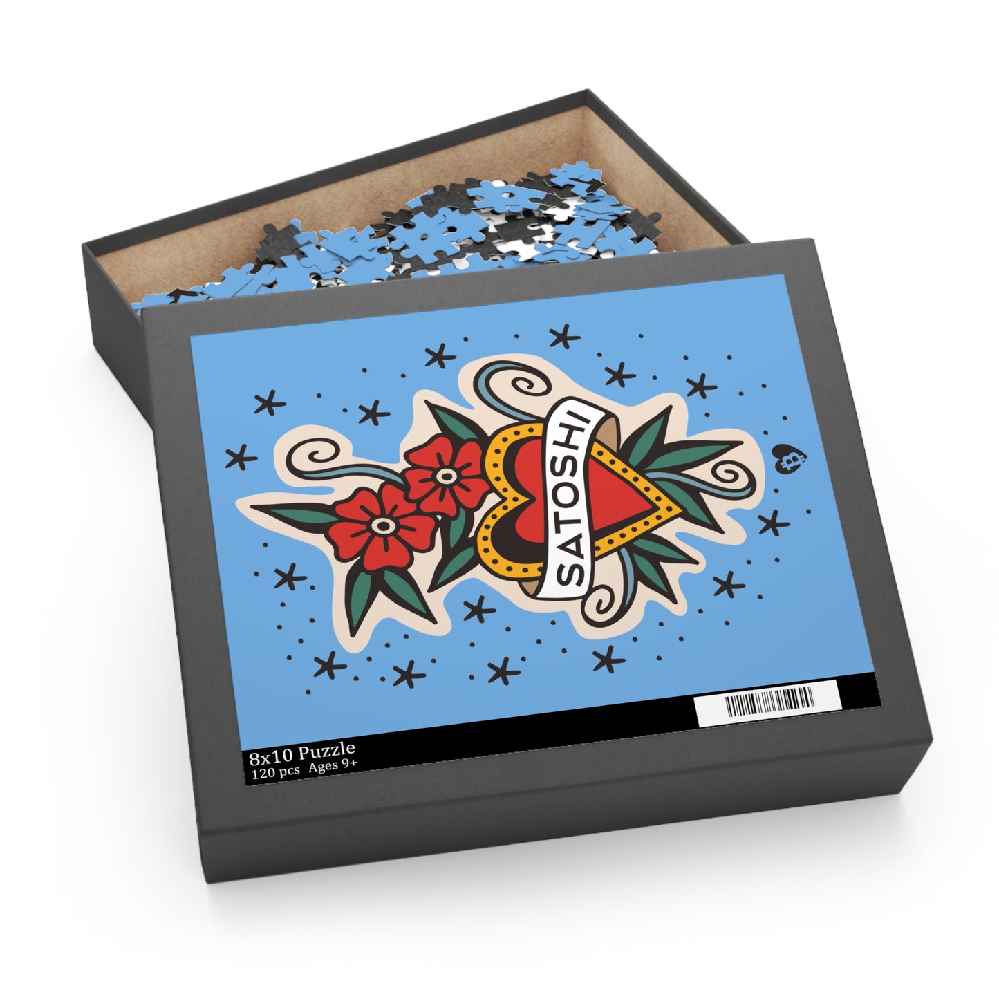 Satoshi Tattoo Jigsaw Puzzle