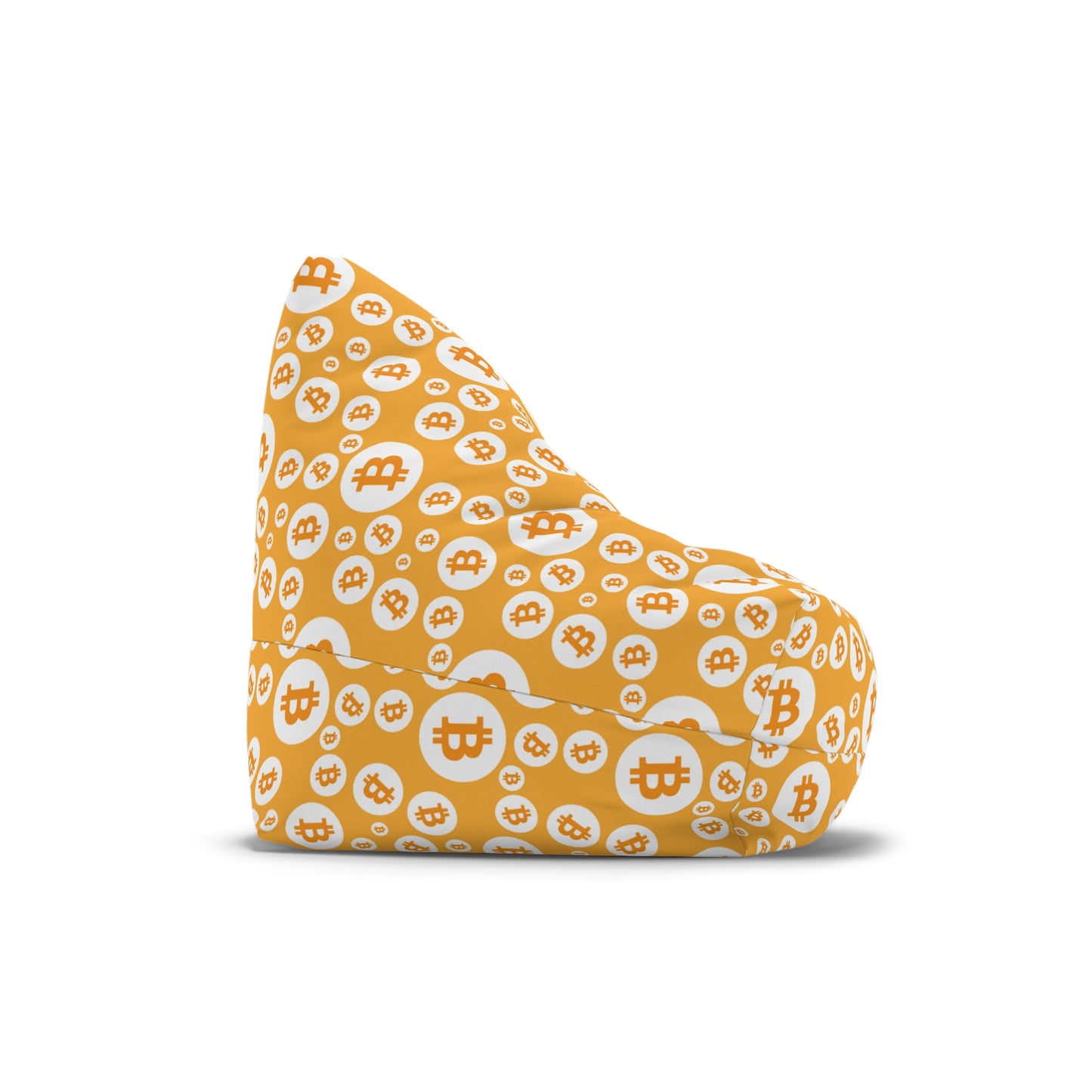 Bitcoin Symbols Polkadot Bean Bag Chair Cover