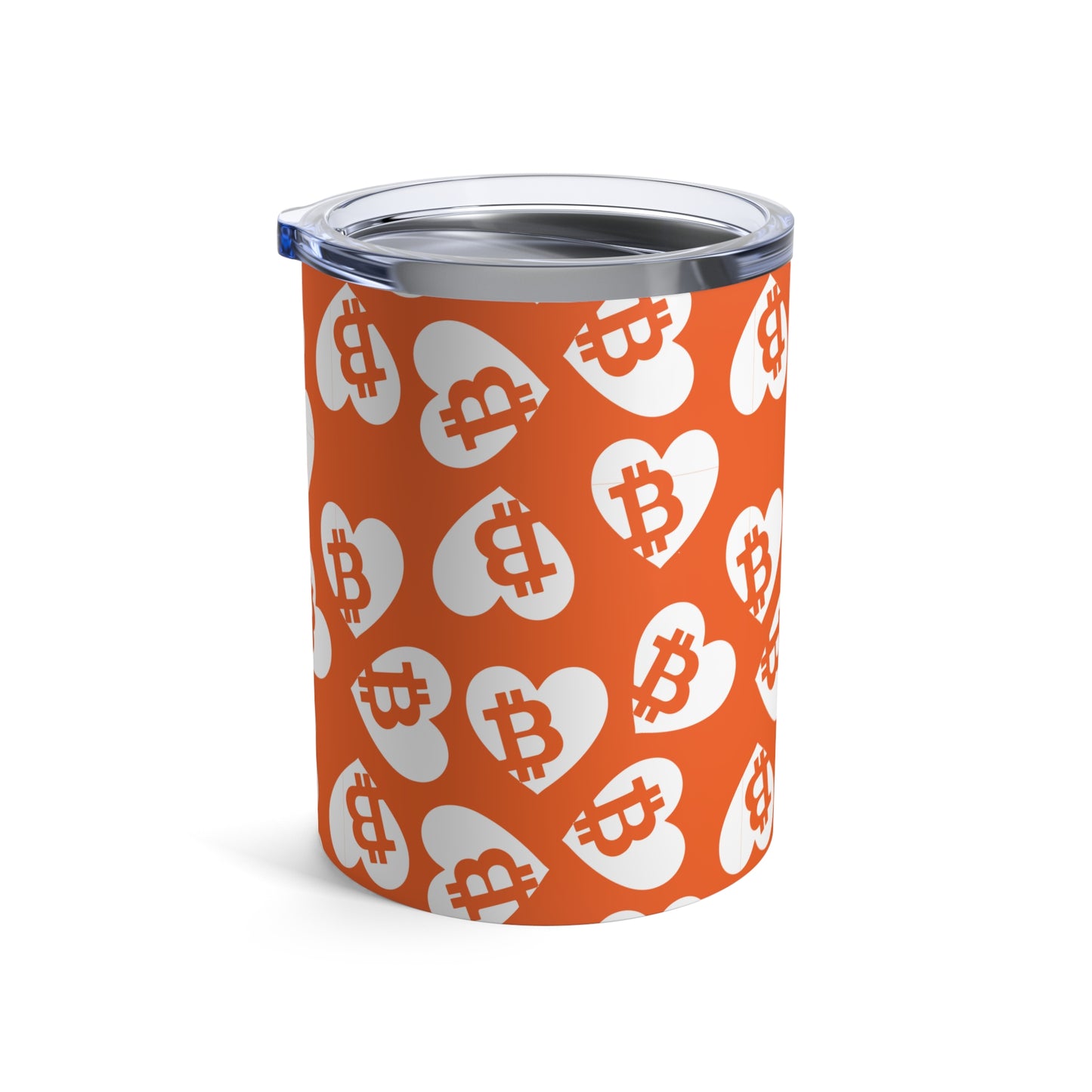 Bitcoin Pocket Hearts Tumbler 10oz