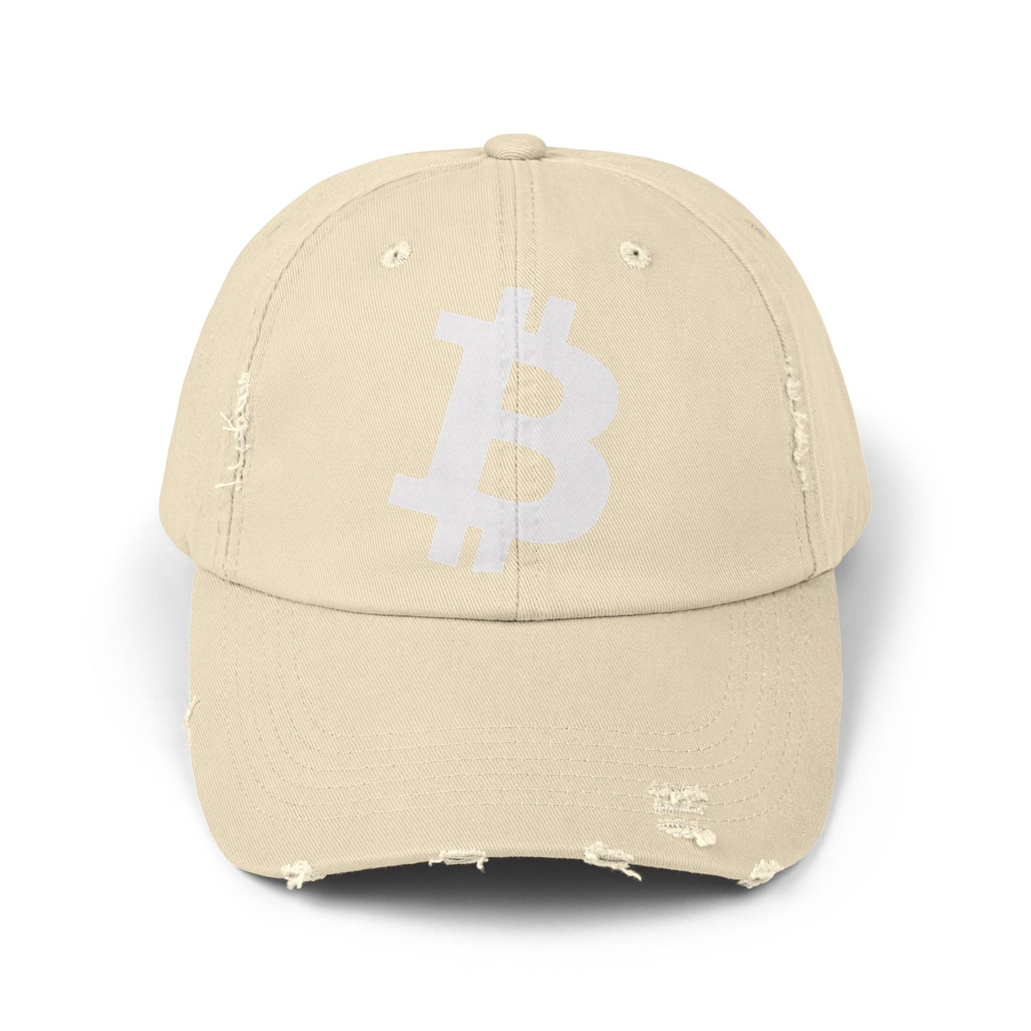 Bitcoin Stealth Logo Printed Hat