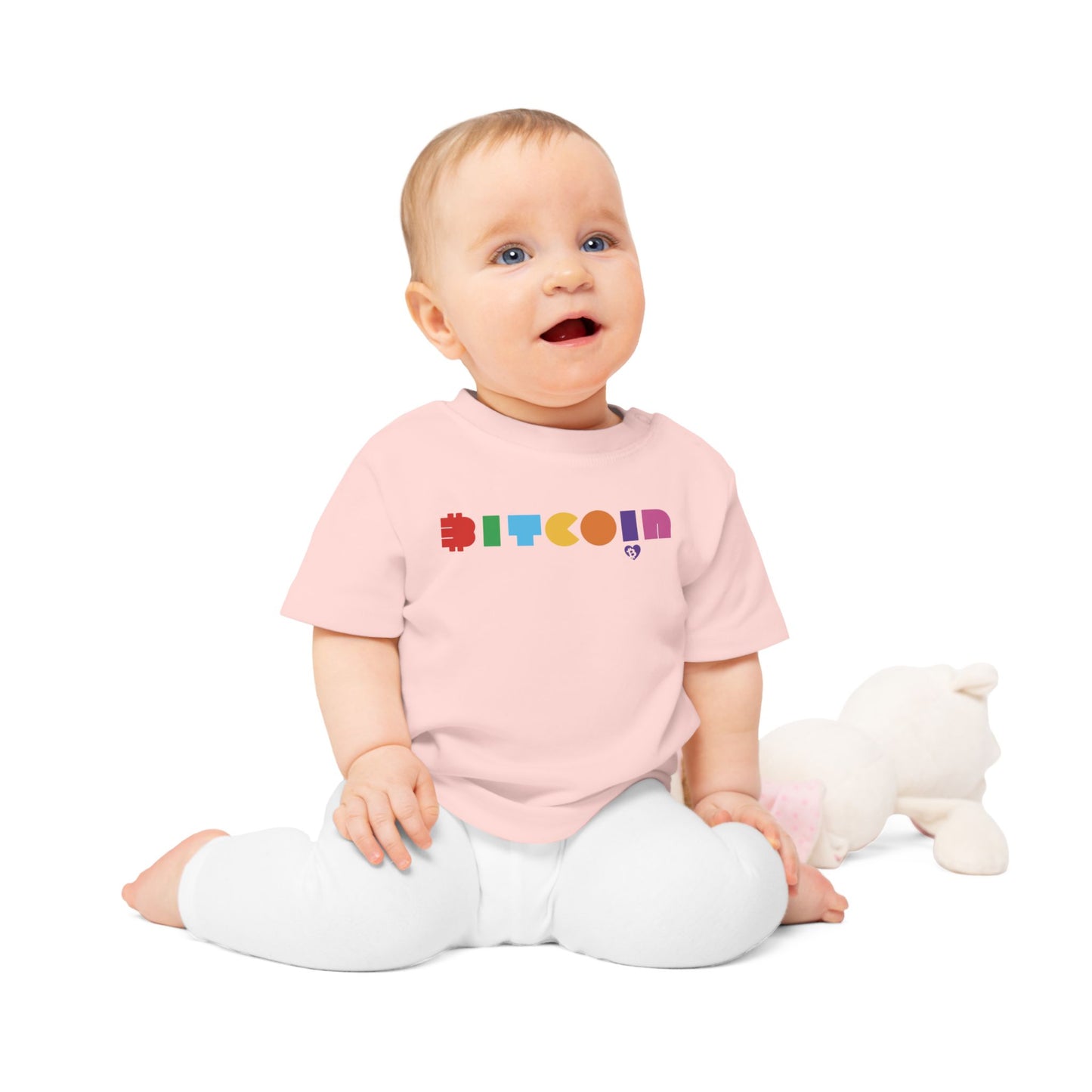 Bitcoin Pac Sats Organic Cotton Baby T-Shirt