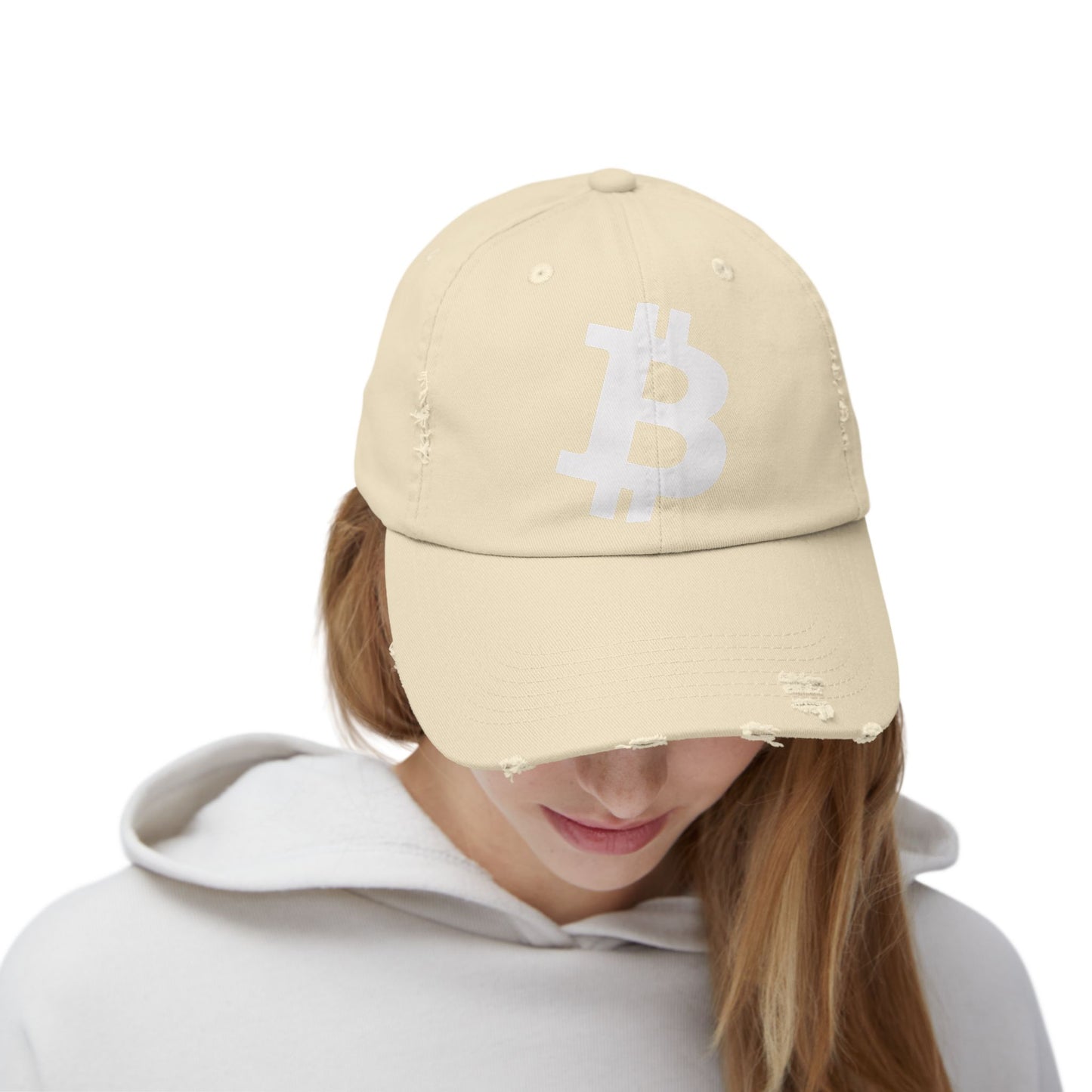 Bitcoin Stealth Logo Printed Hat