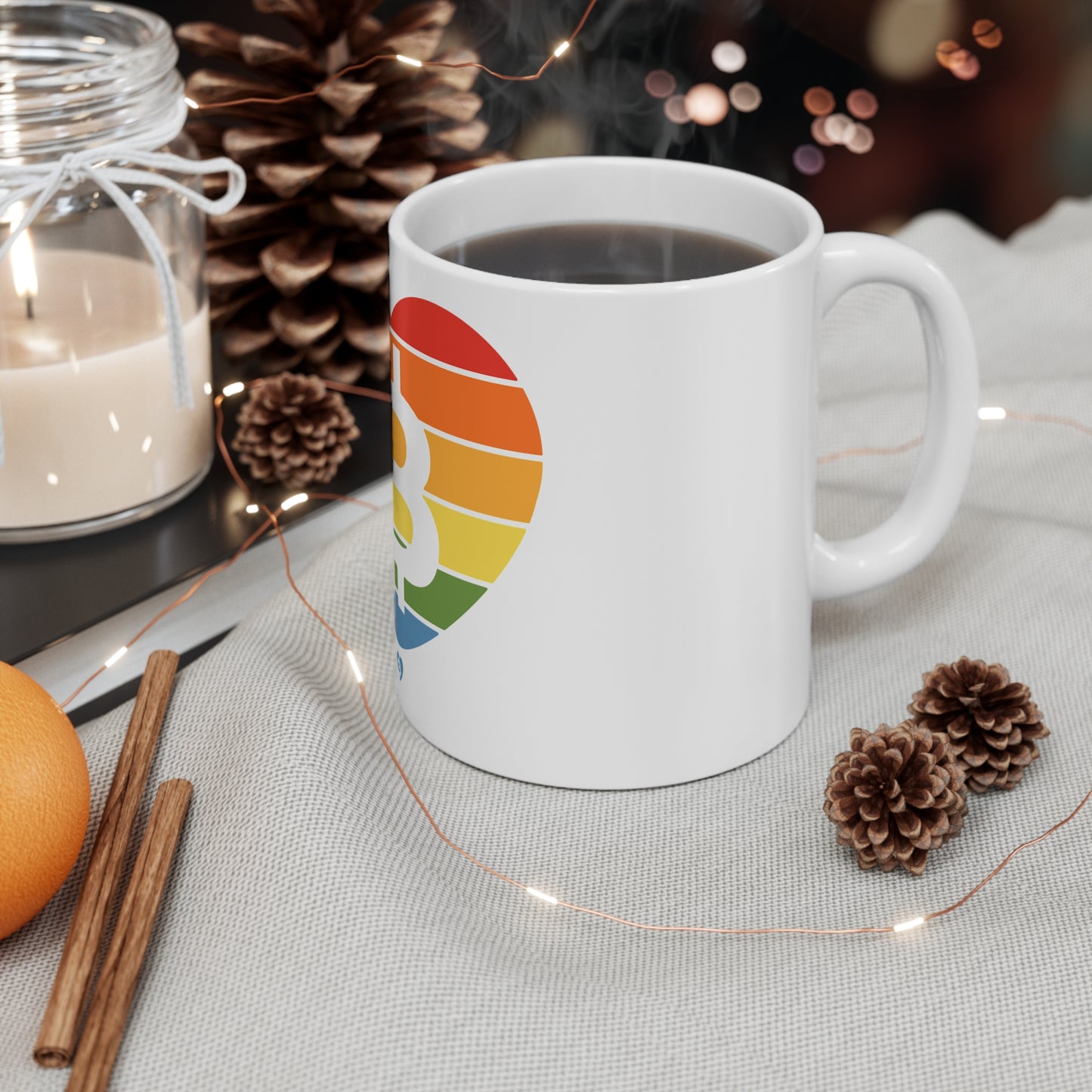 Bitcoin Rainbow OG Mug 11oz