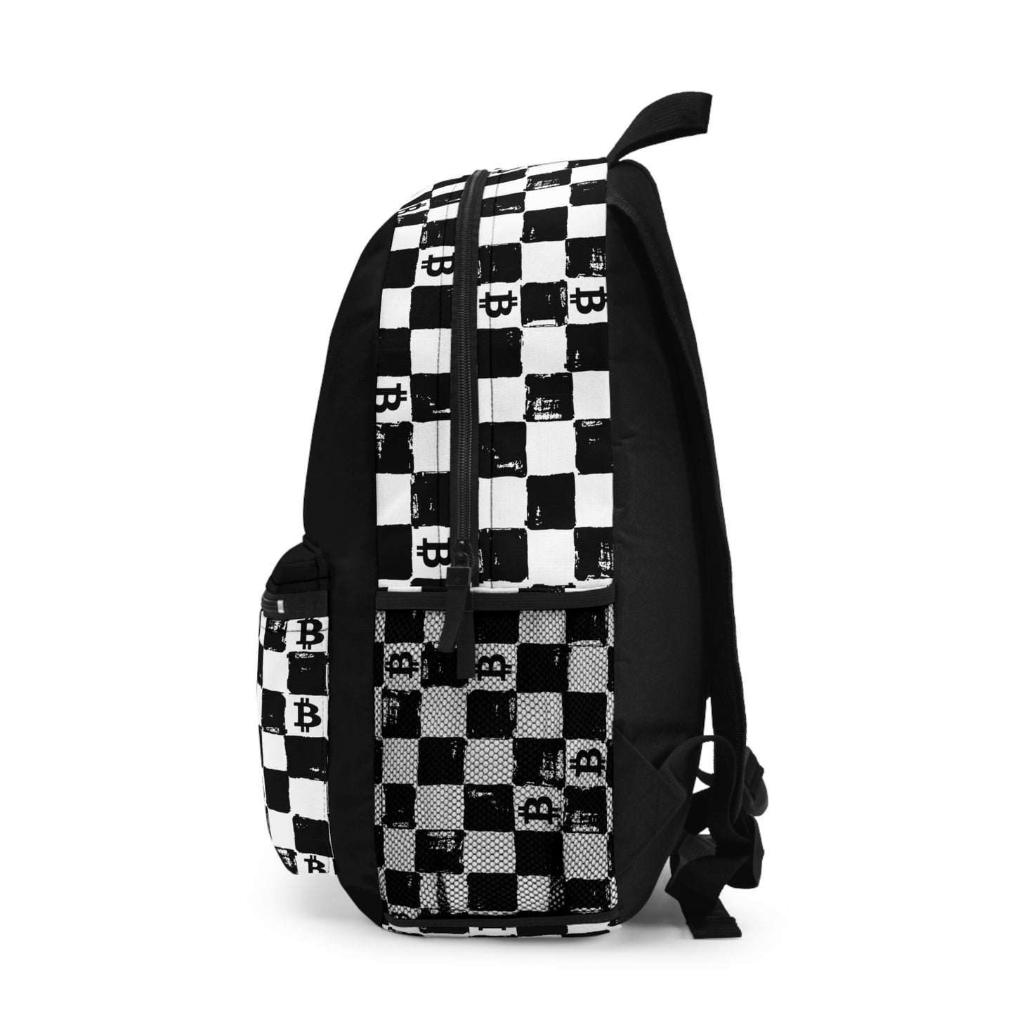 Chessboard Bitcoin Premium Backpack