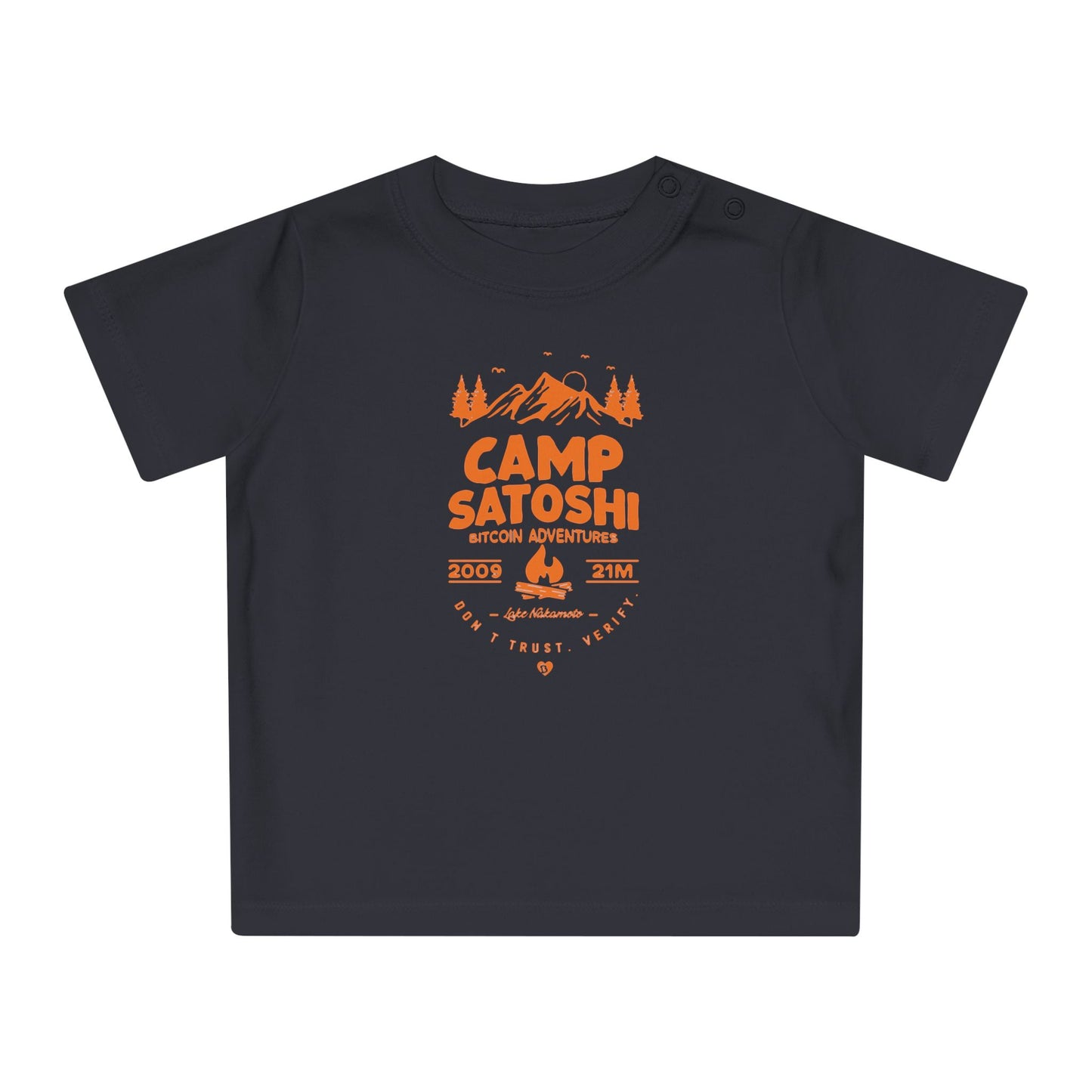 Camp Satoshi Organic Cotton Baby T-Shirt