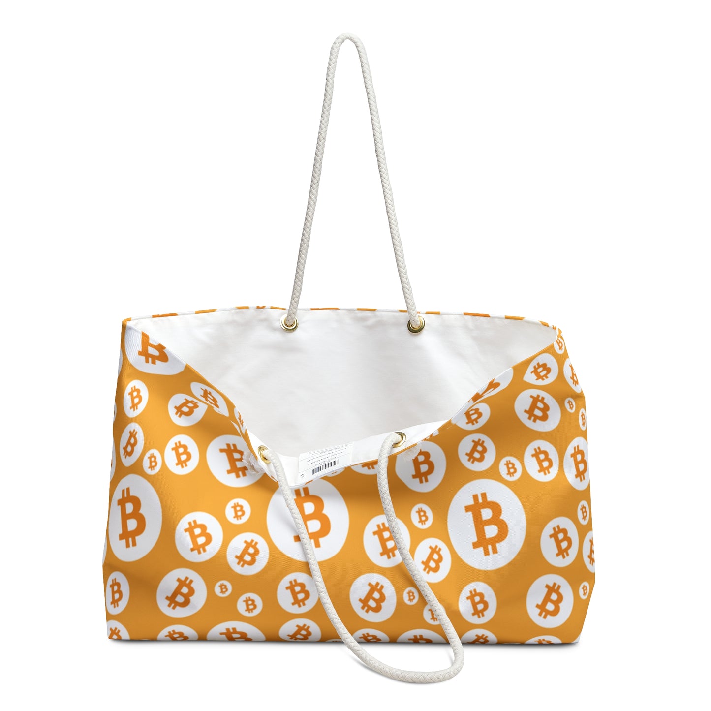 Bitcoin Symbols Weekender Bag