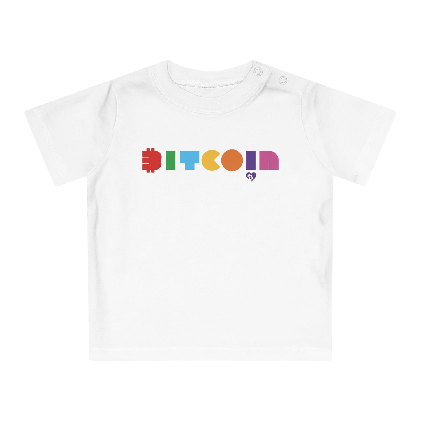 Bitcoin Pac Sats Organic Cotton Baby T-Shirt