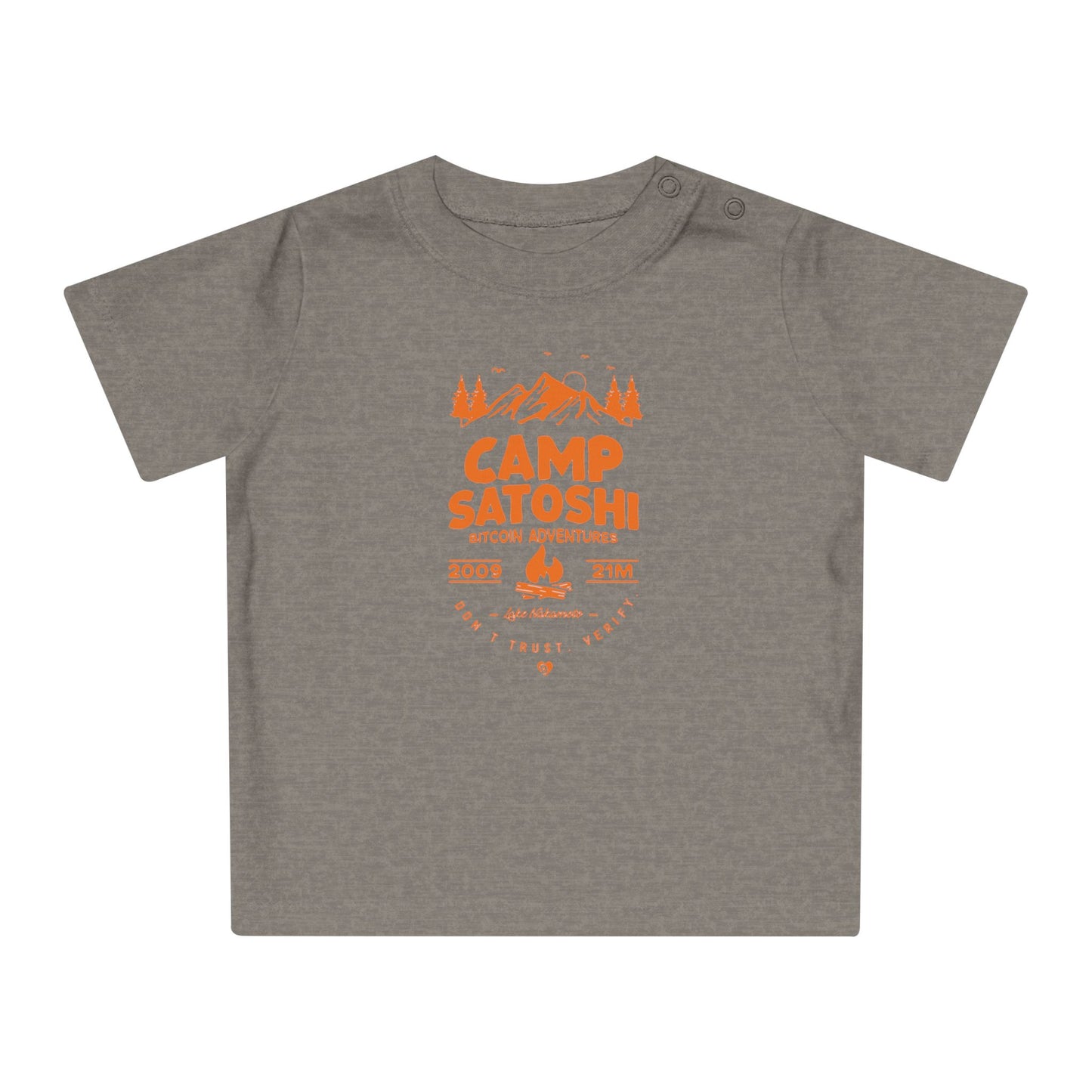 Camp Satoshi Organic Cotton Baby T-Shirt