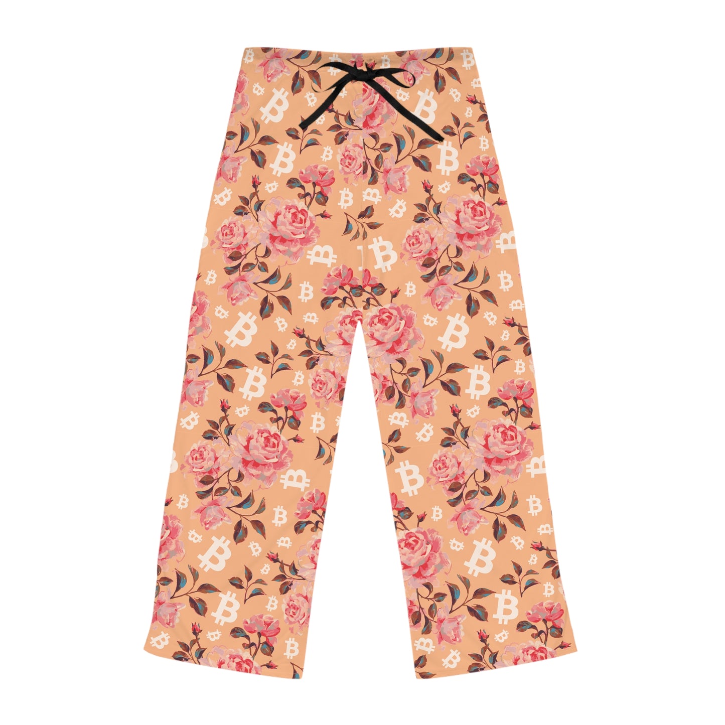 Stack Roses Bitcoin Women's Pyjama Pants