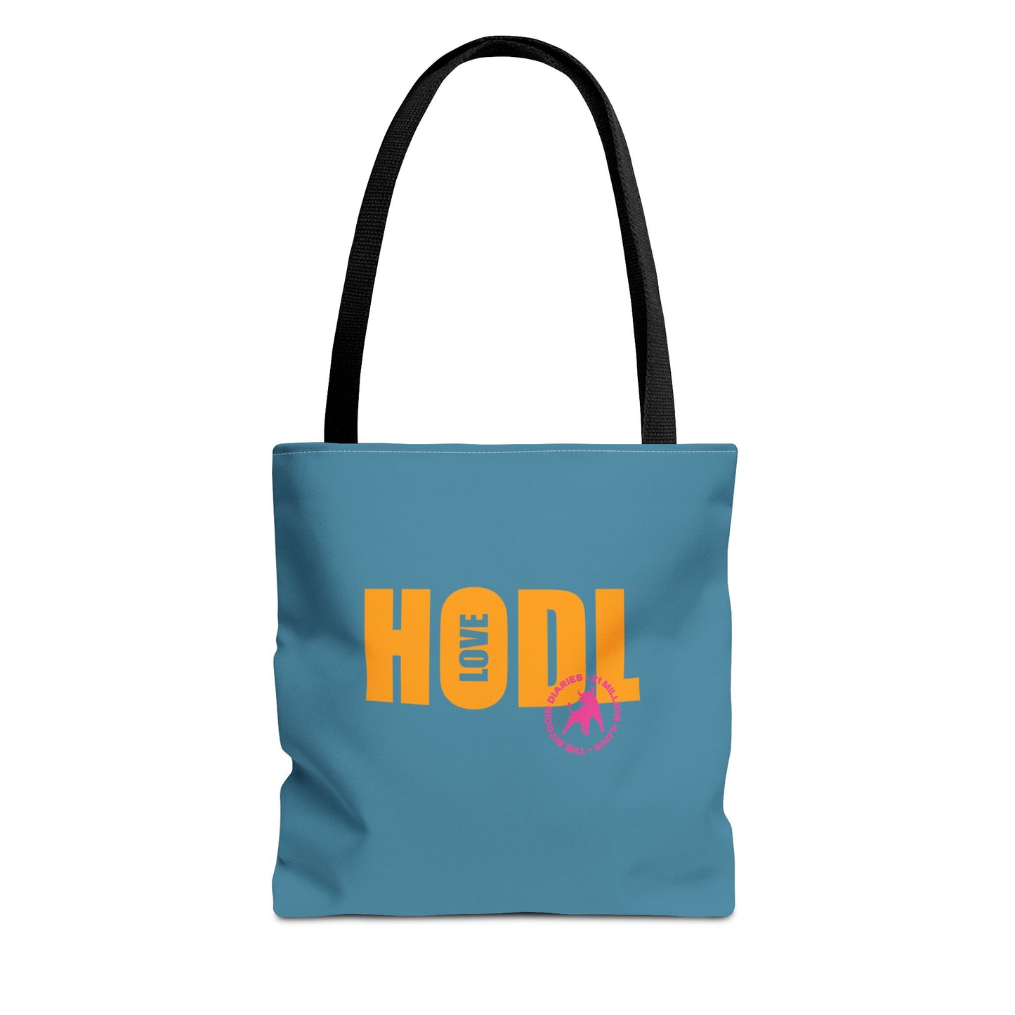 HODL Love AOP Tote Bag