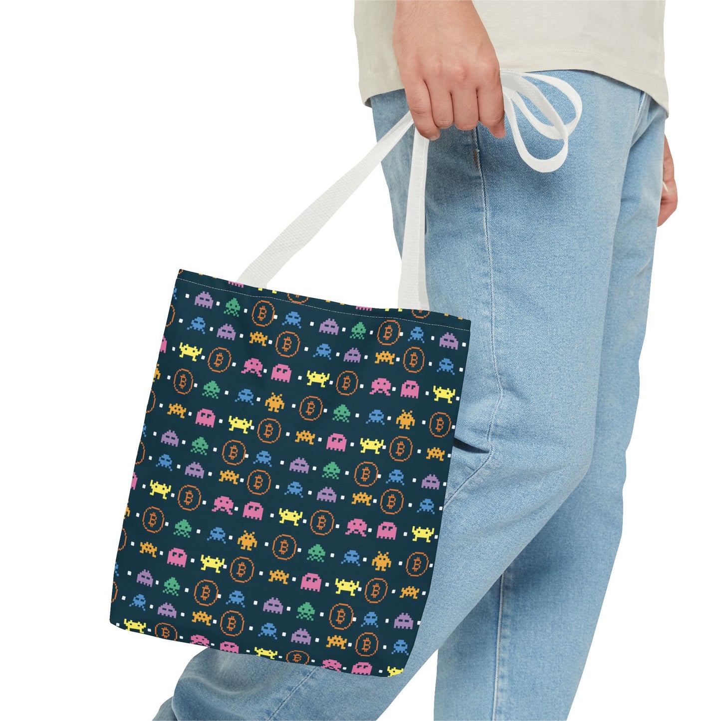 Retro Video Game Tote Bag