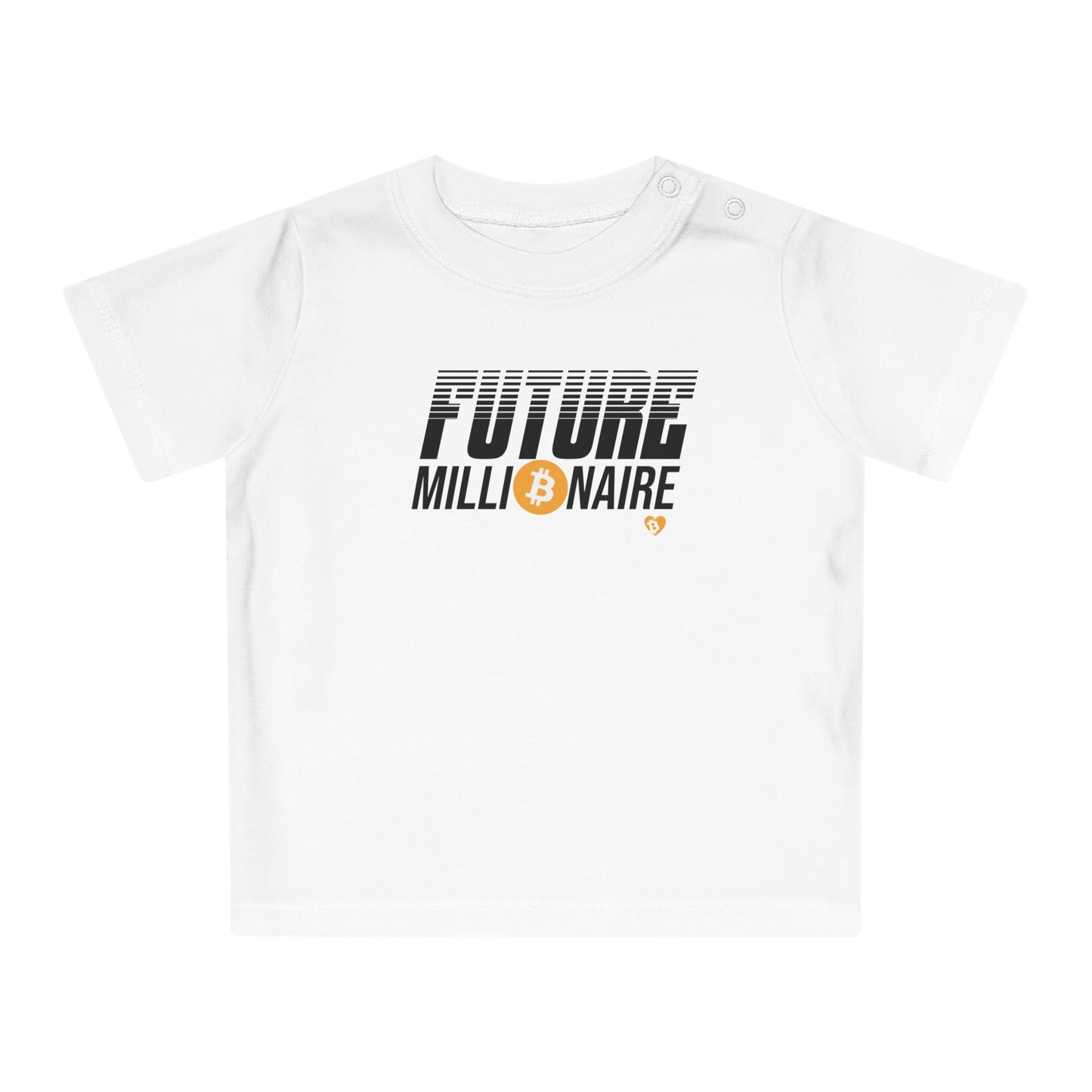 Future Millionaire Organic Cotton Baby T-Shirt