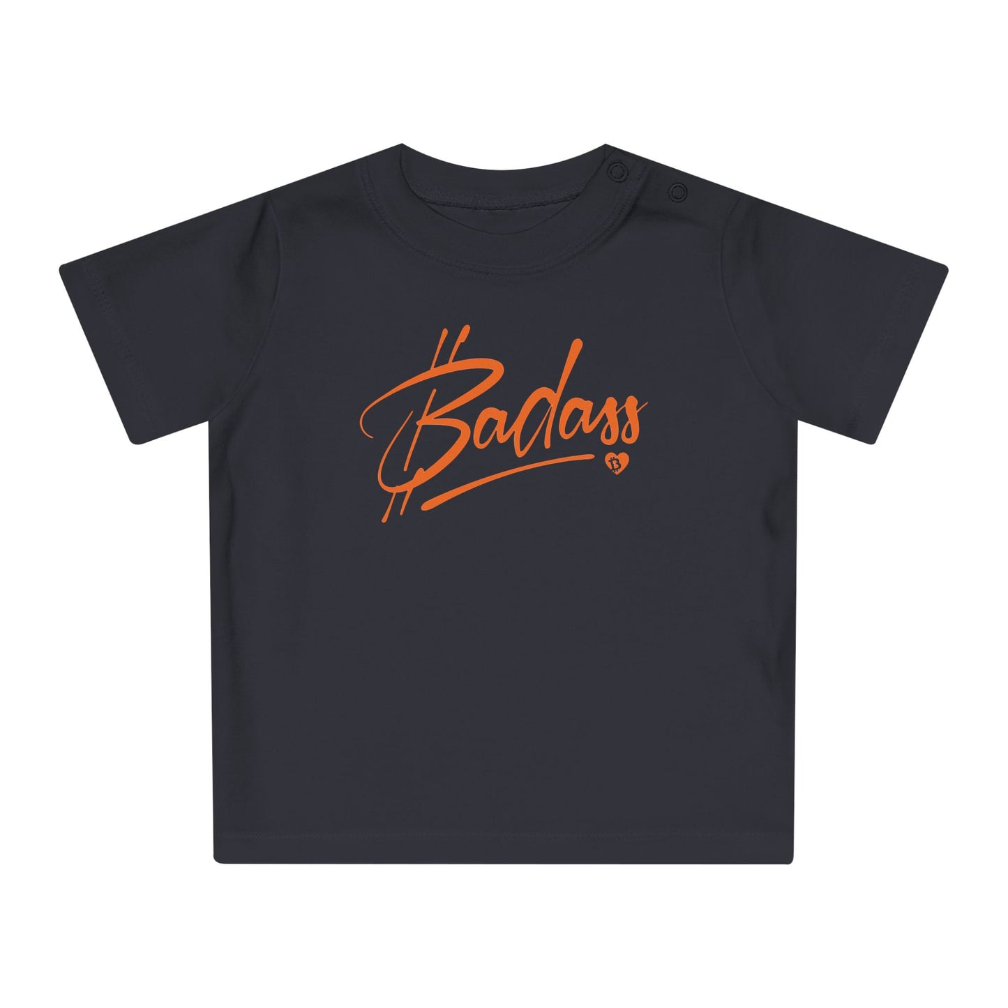 Badass Bitcoin Organic Cotton Baby T-Shirt