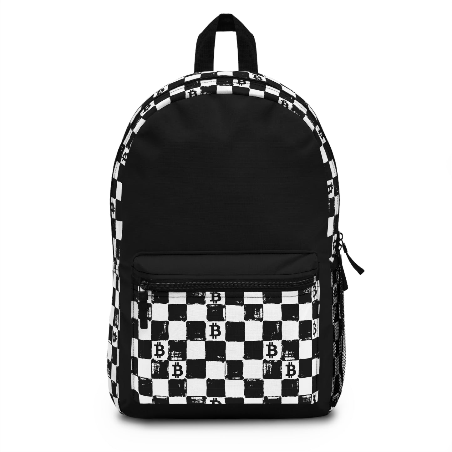 Chessboard Bitcoin Premium Backpack