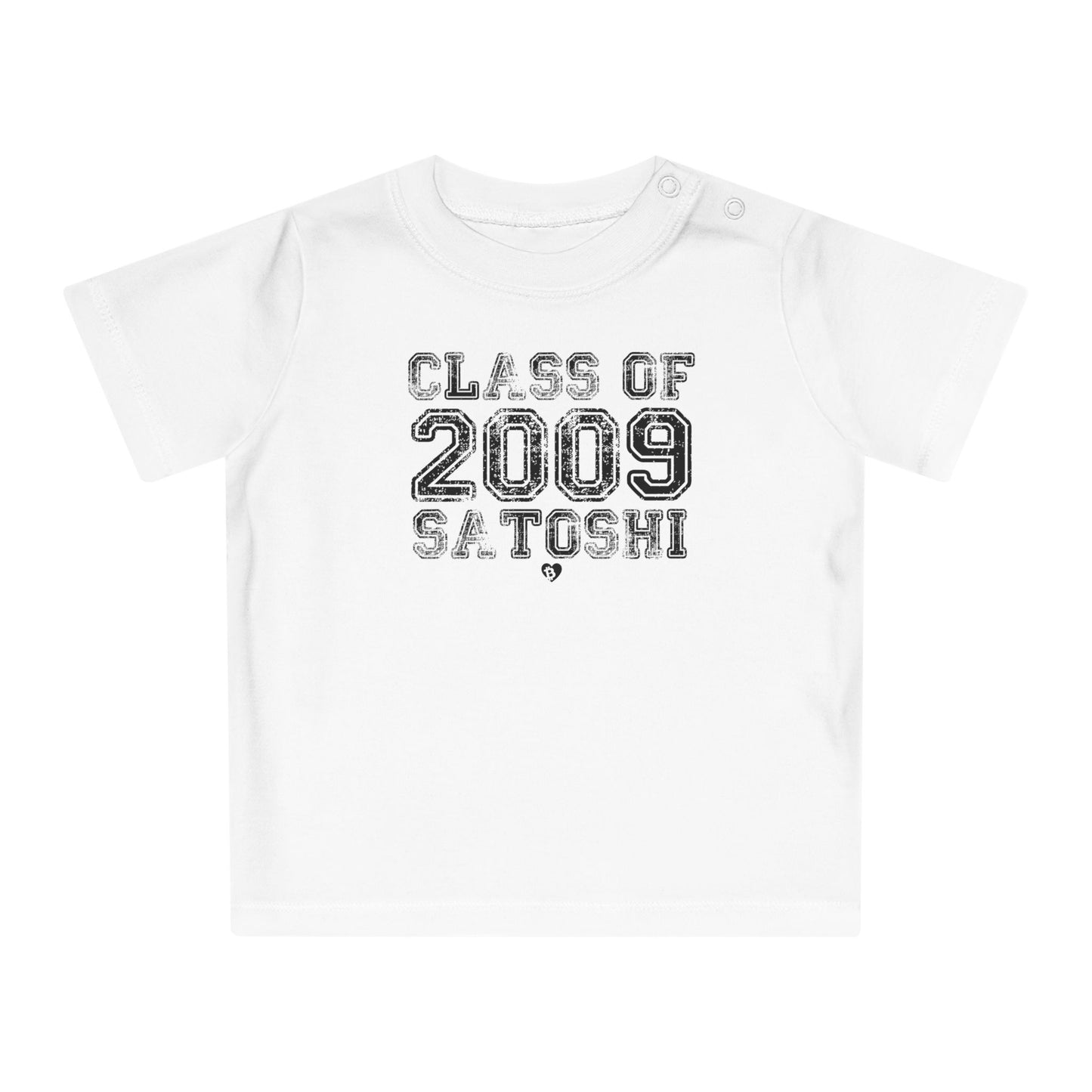 Class of 2009 Satoshi Organic Cotton Baby T-Shirt