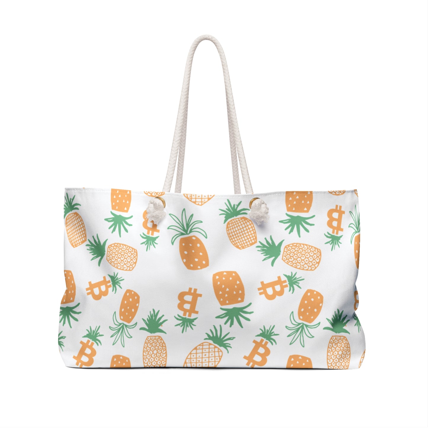 Bitcoin Pineapples Weekender Bag