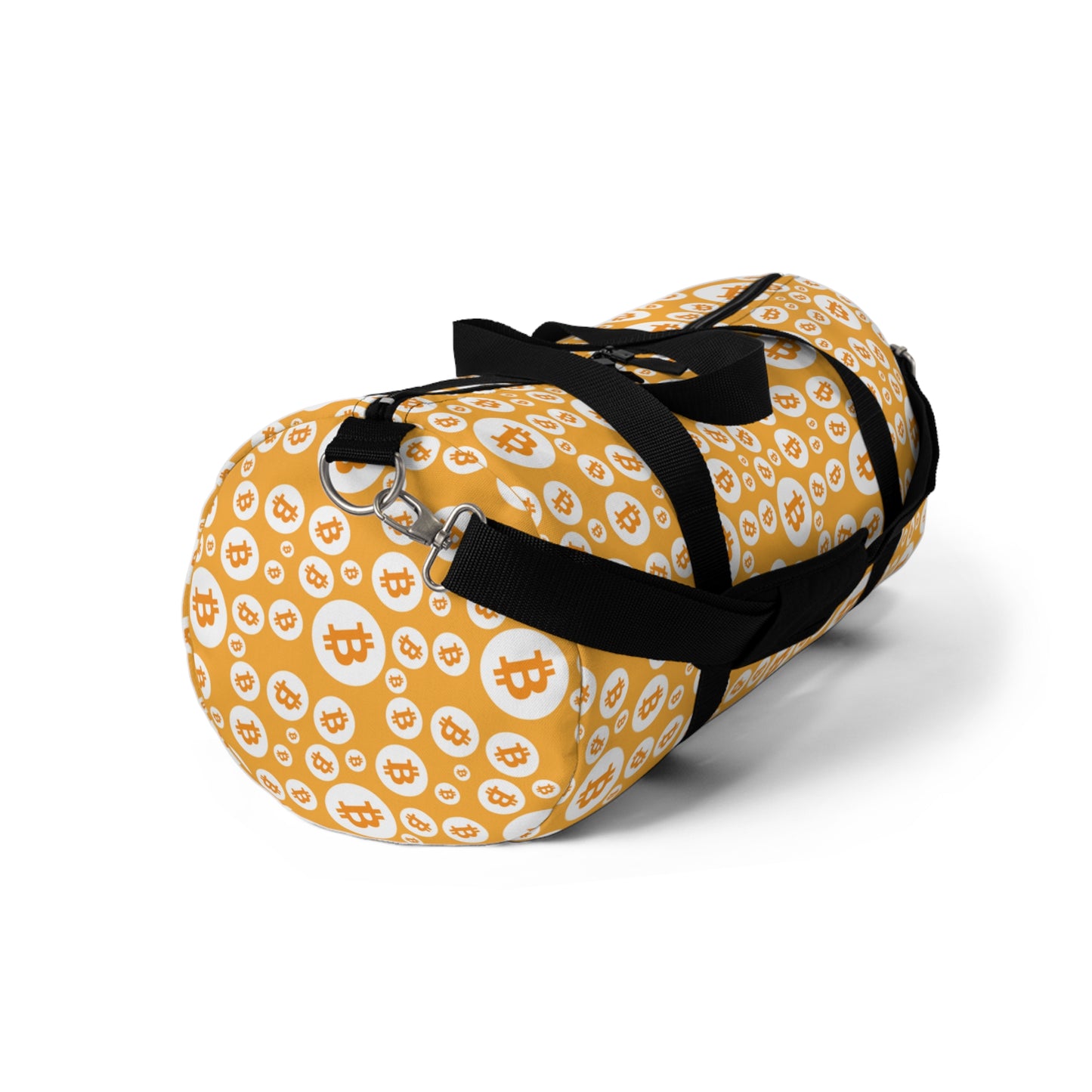 Bitcoin Symbols Duffel Bag