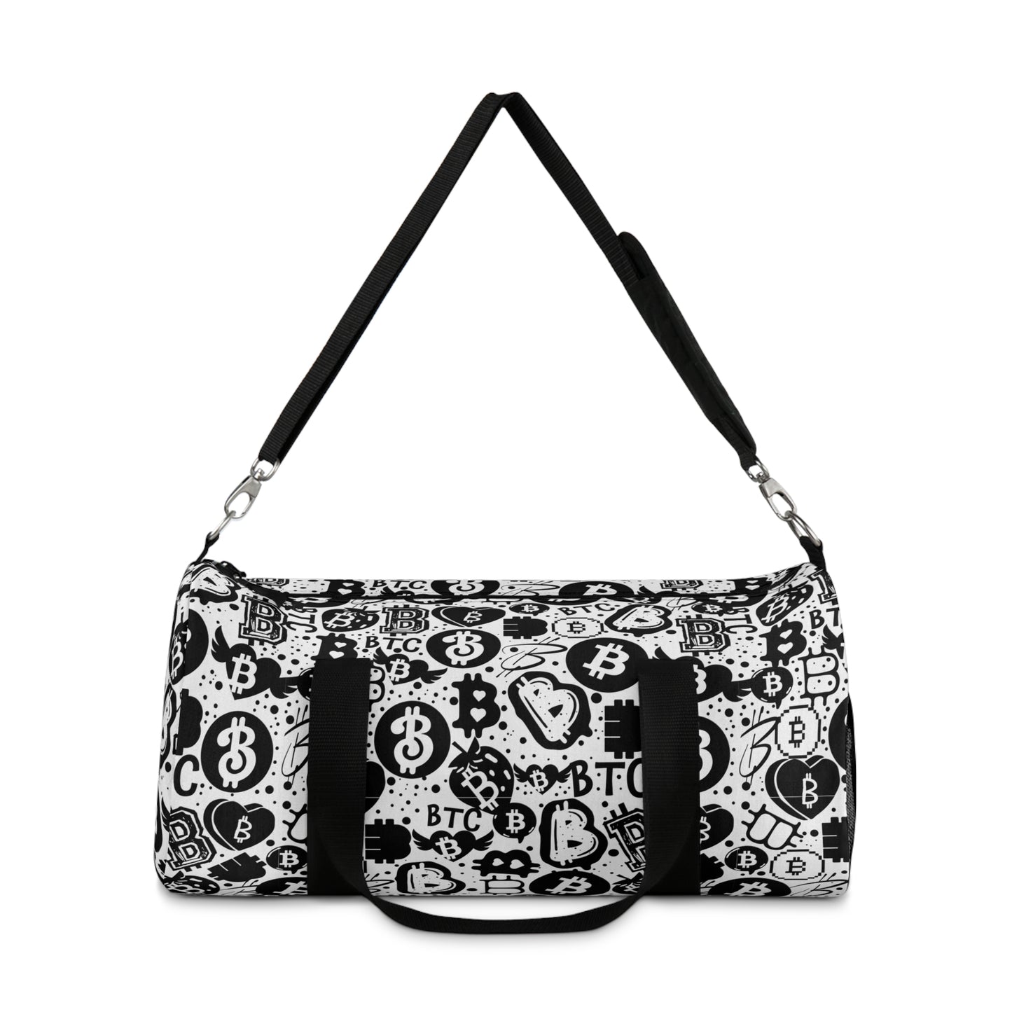 Read All About It Bitcoin Duffel Bag