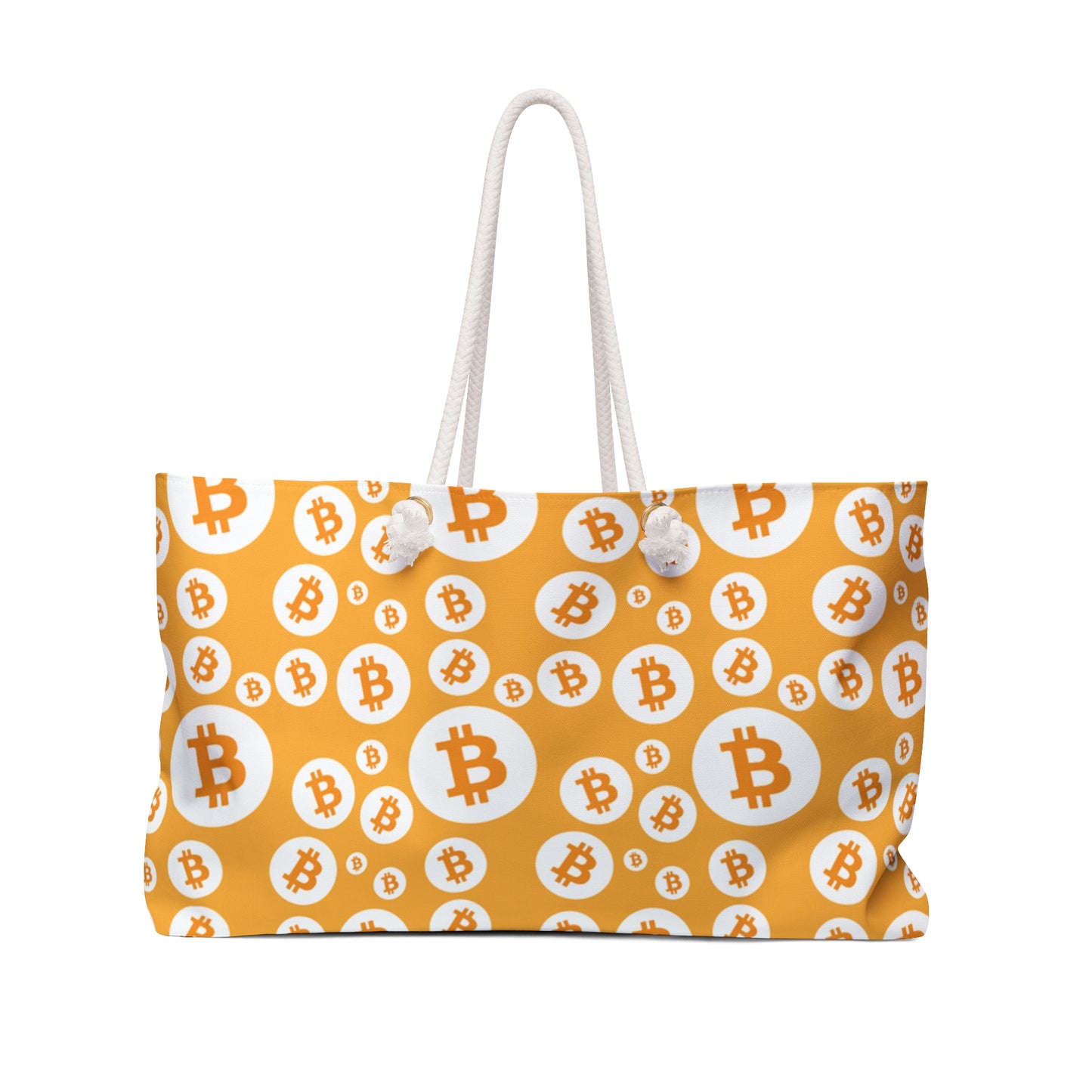 Bitcoin Symbols Weekender Bag