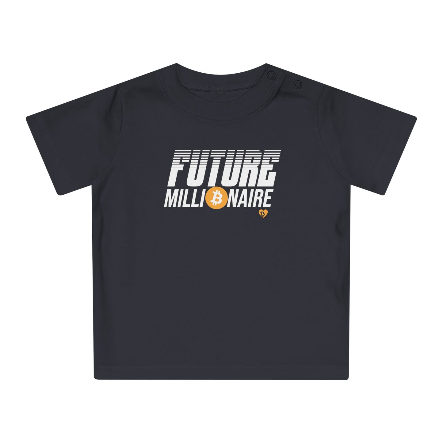Future Millionaire Organic Cotton Baby T-Shirt