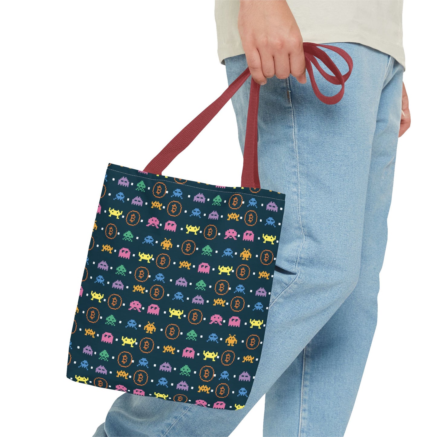 Retro Video Game Tote Bag