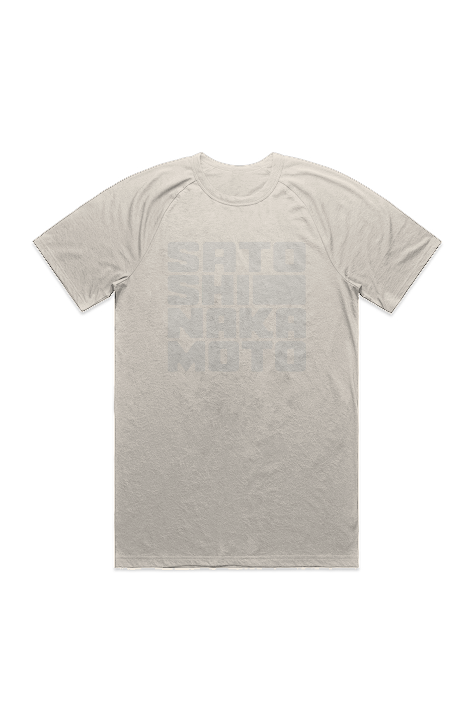Satoshi Nakamoto Cubed Stealth Sports T-Shirt