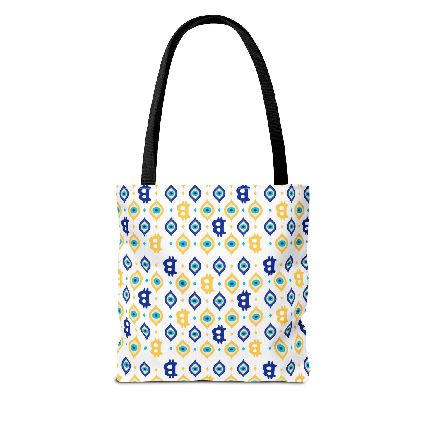 Bitcoin Evil Eye Tote Bag