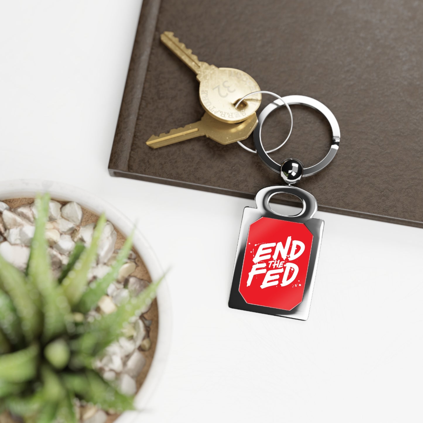 End the Fed Raw Keyring