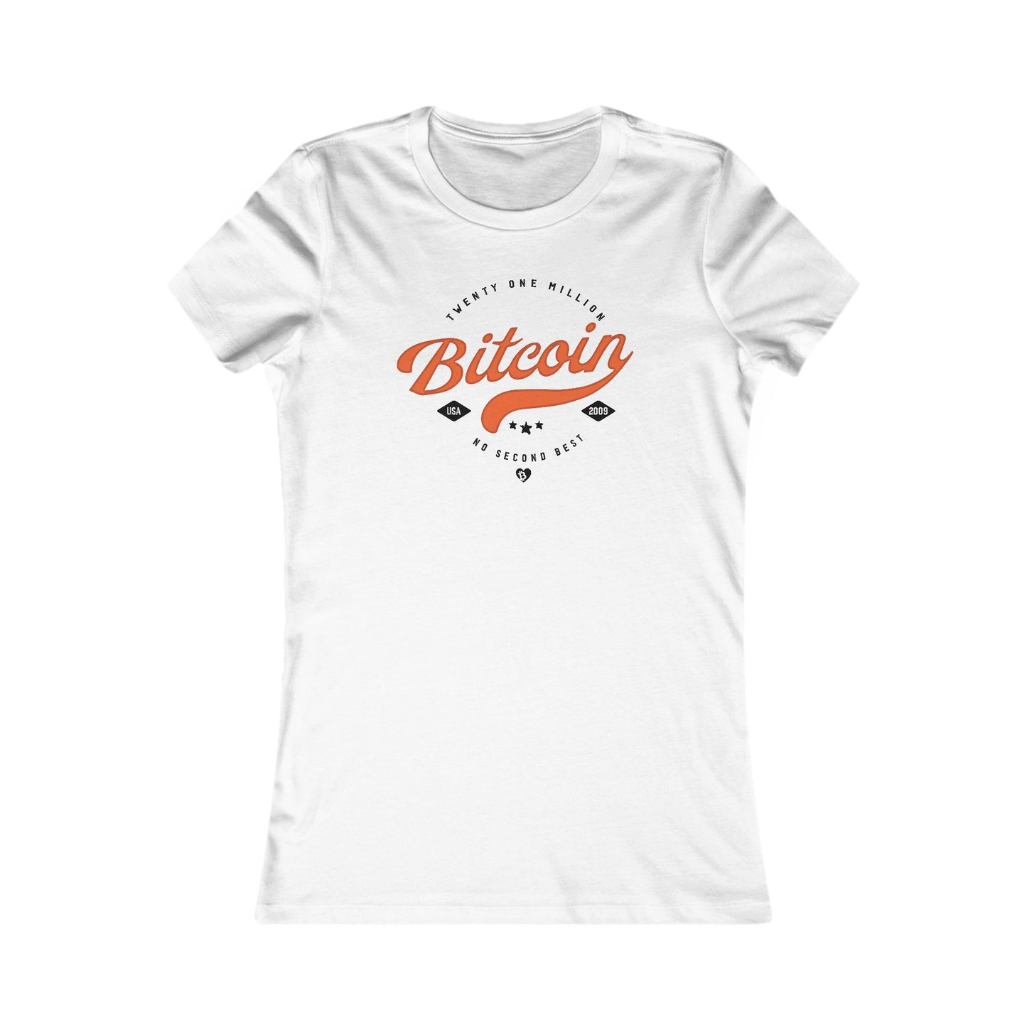 Bitcoin Americana Slim Fit T-Shirt
