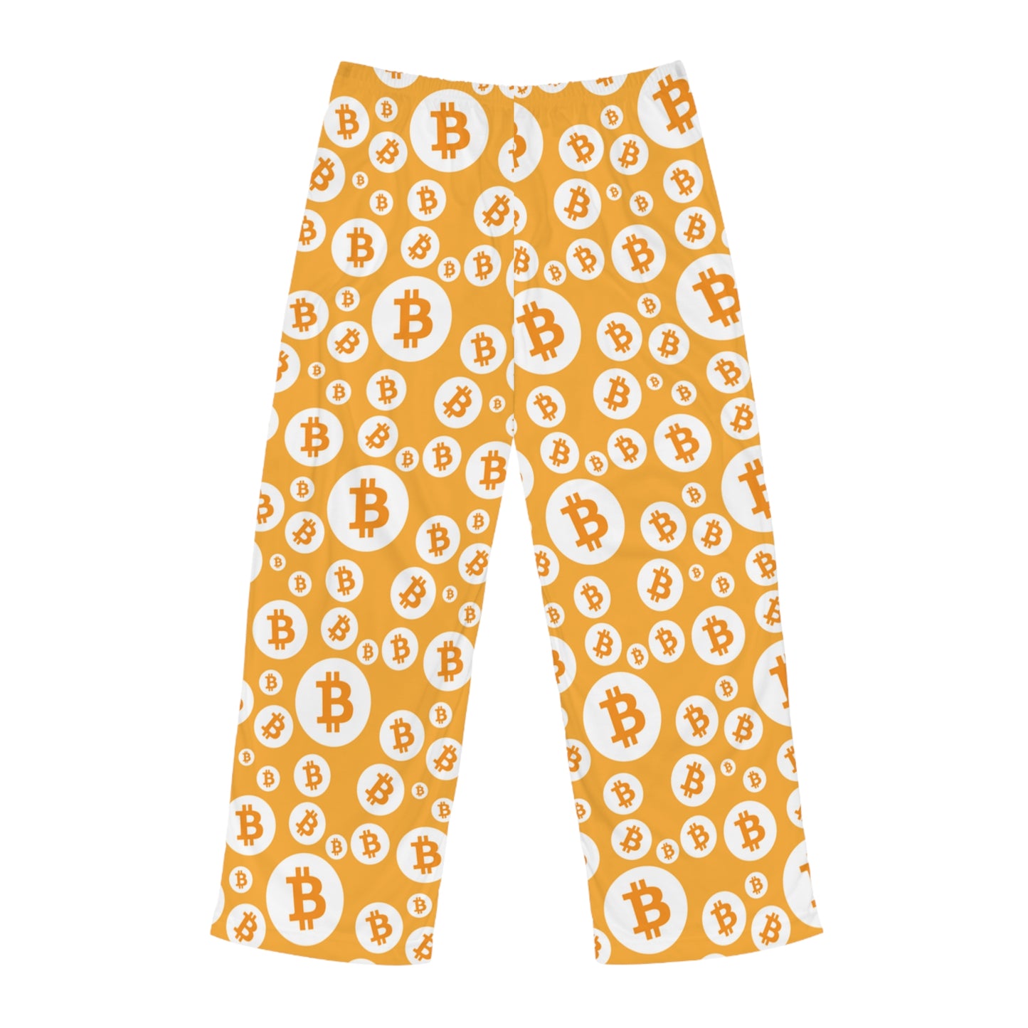 Bitcoin Symbol Polkadot Men's Pyjama Pants