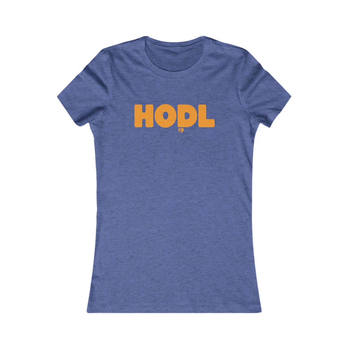 'HODL Bright' Bitcoin Slim Fit T-Shirt