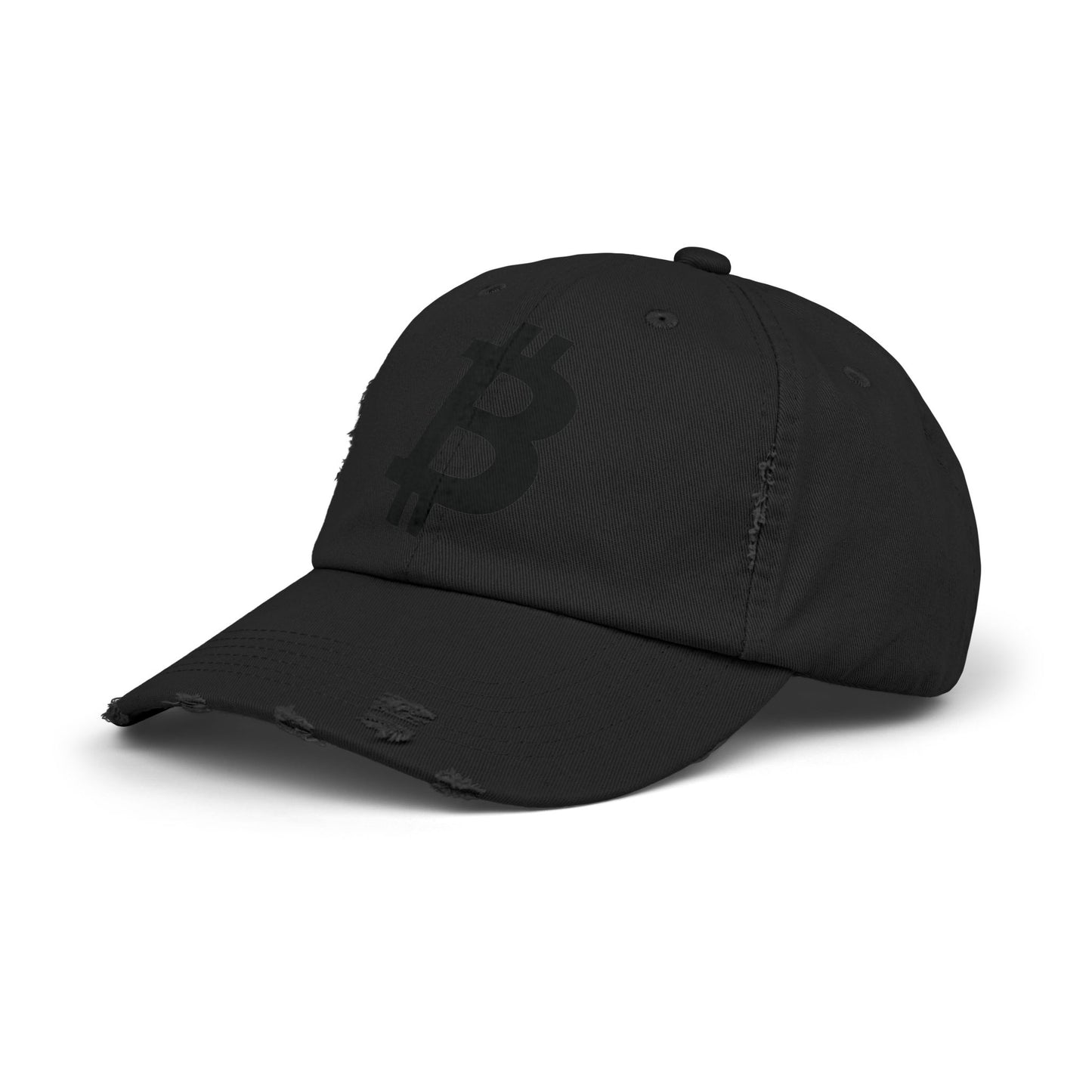 Bitcoin Stealth Logo Printed Hat