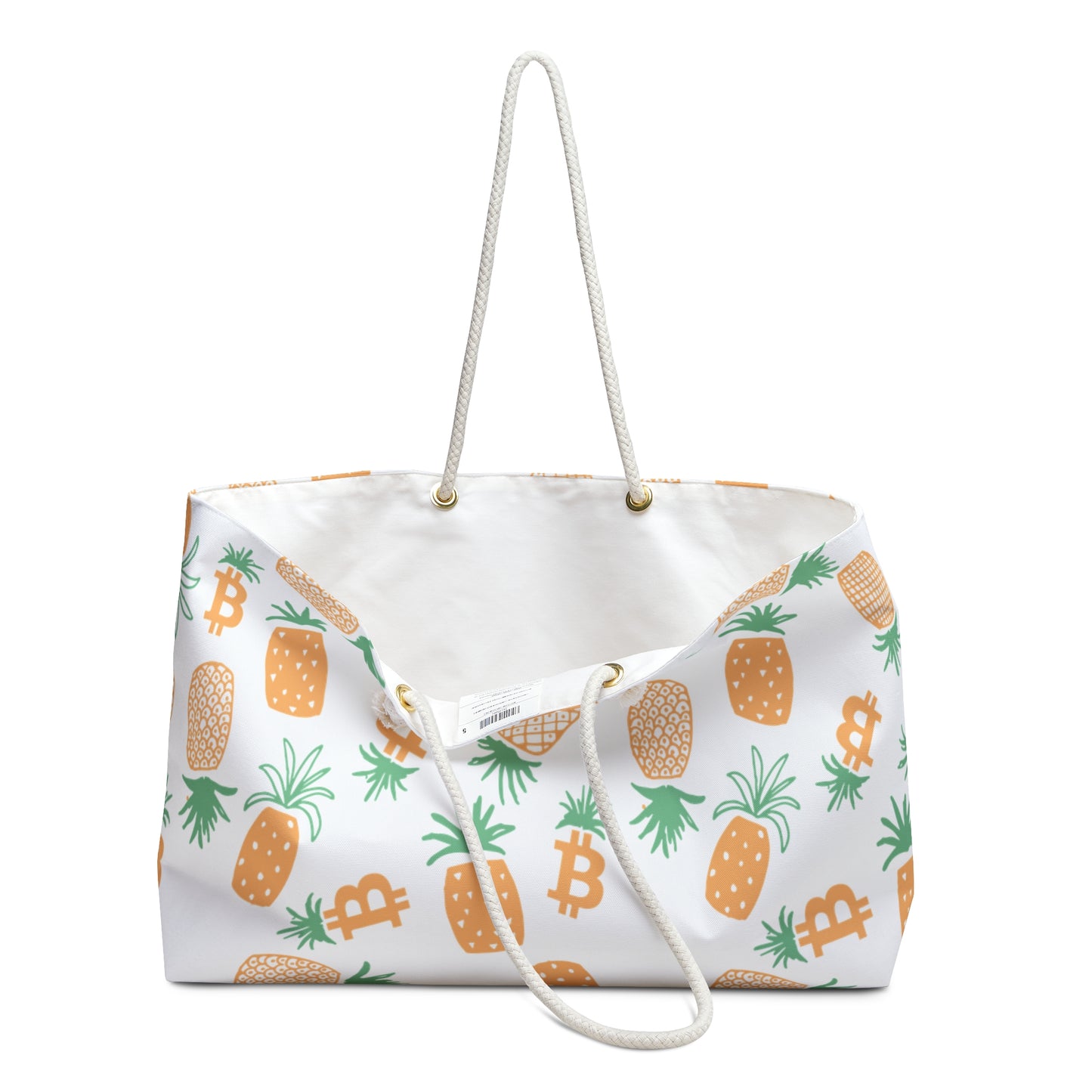 Bitcoin Pineapples Weekender Bag