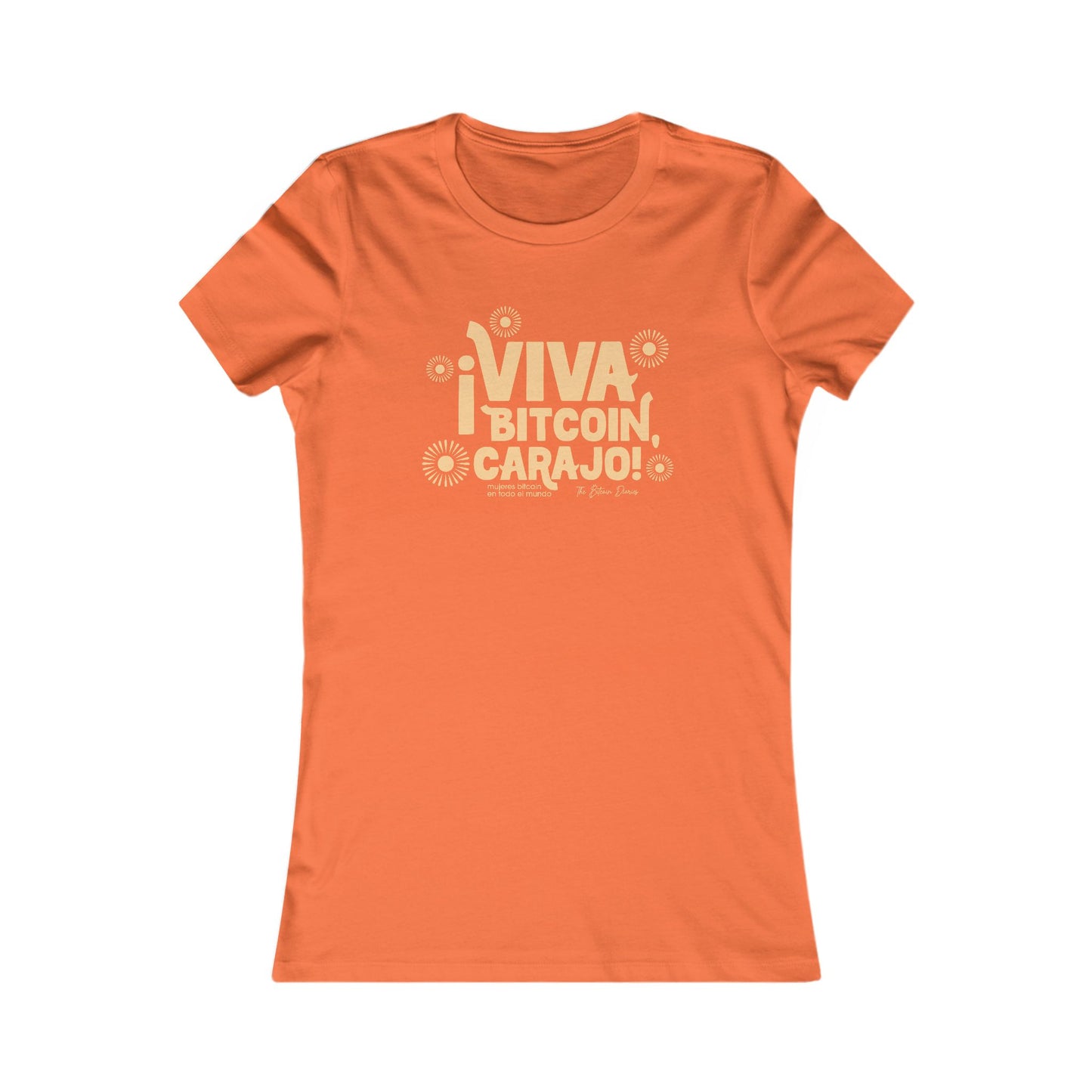¡Viva Bitcoin, Carajo! Slim Fit T-Shirt