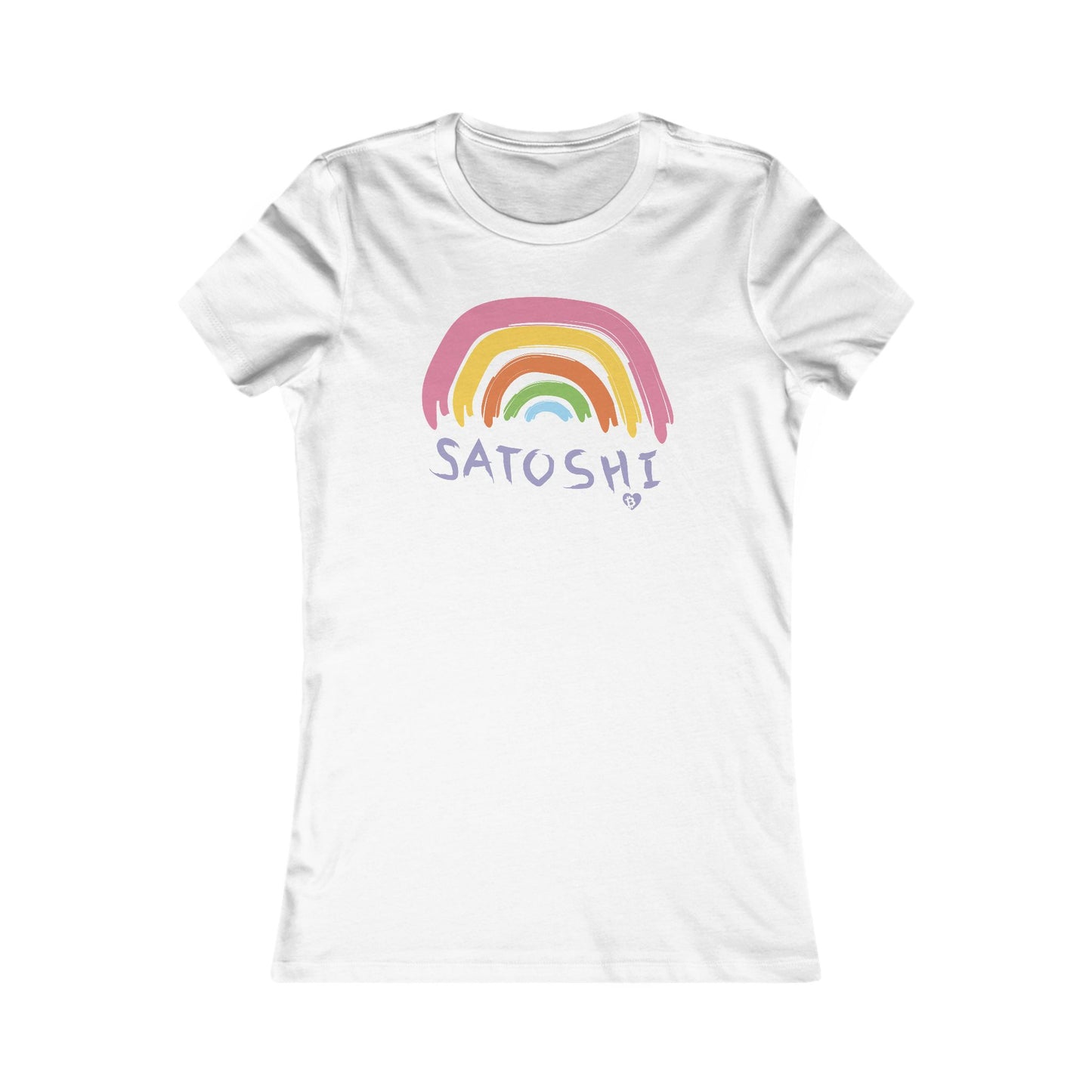 Satoshi Rainbow Slim Fit T-Shirt