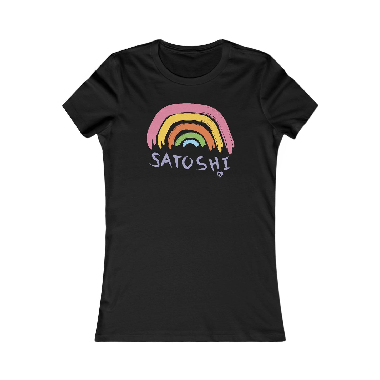 Satoshi Rainbow Slim Fit T-Shirt