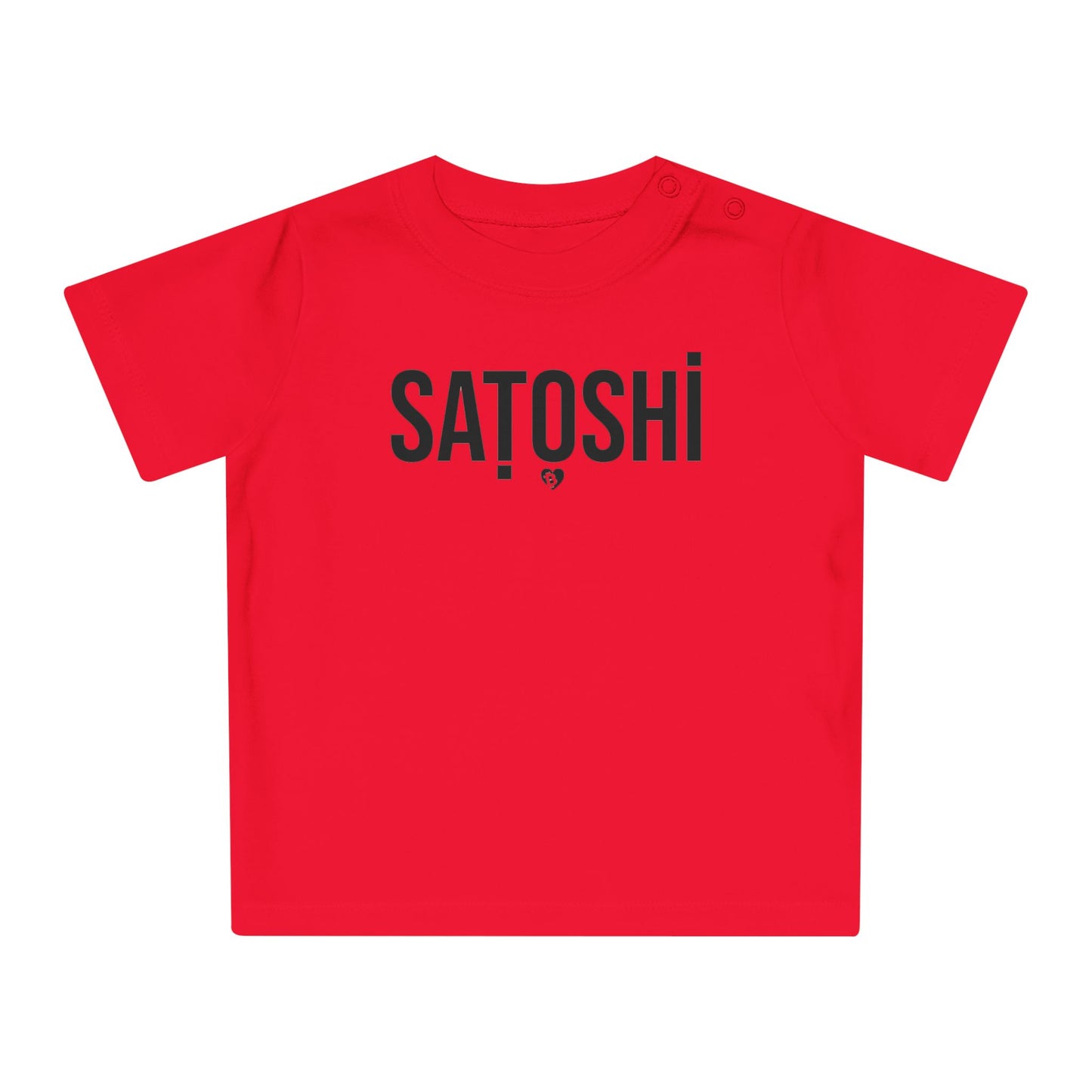 Satoshi Minimalist Organic Cotton Baby T-Shirt