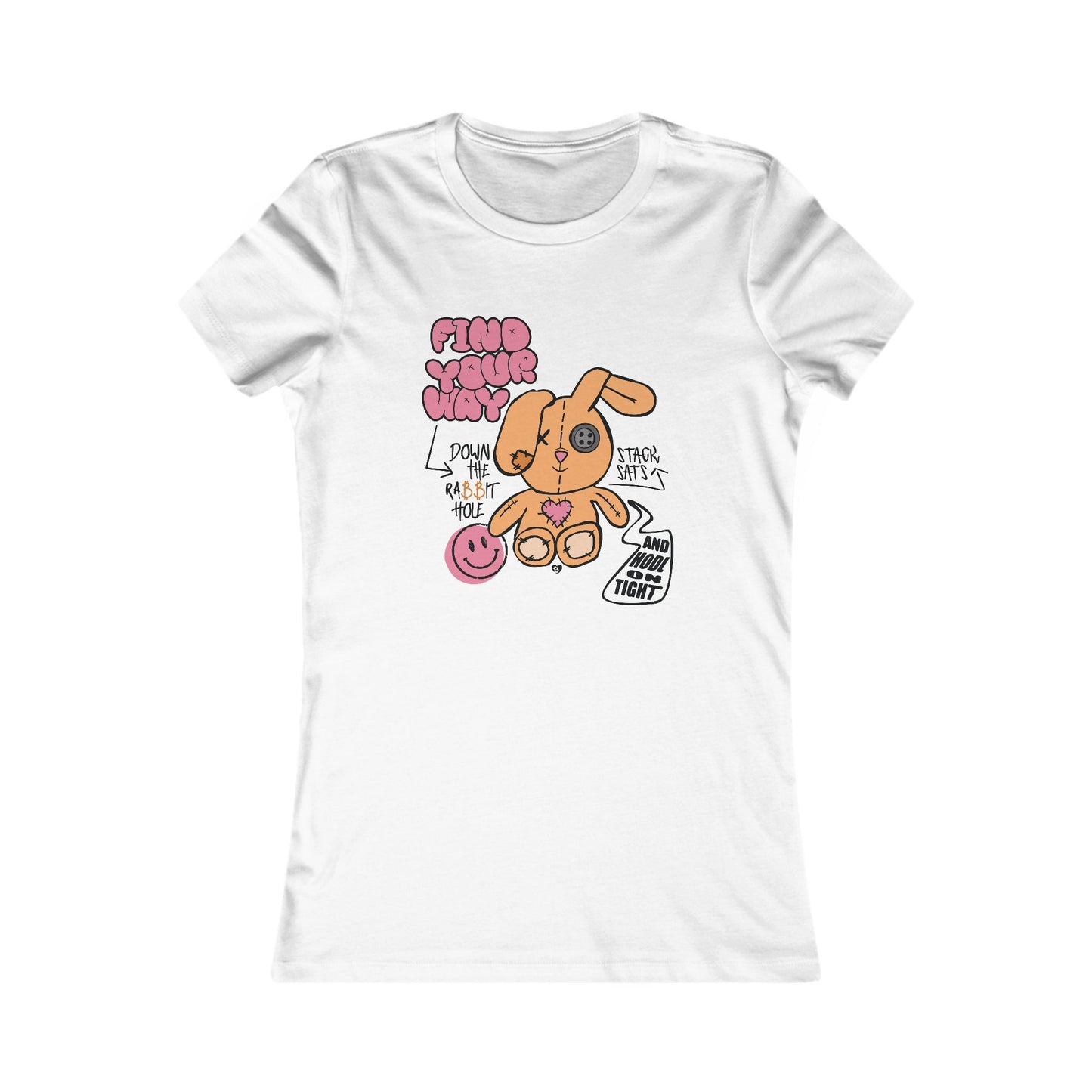 Down The Rabbit Hole Slim Fit T-Shirt