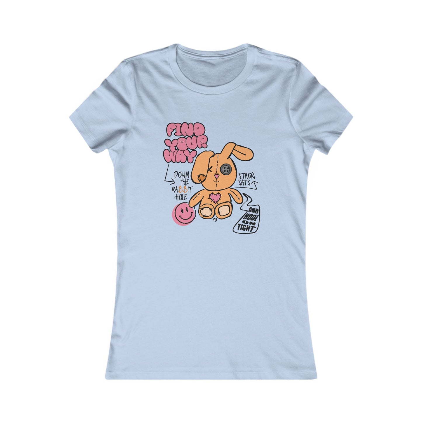 Down The Rabbit Hole Slim Fit T-Shirt