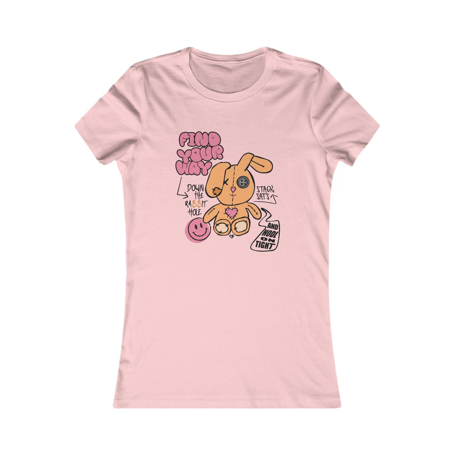 Down The Rabbit Hole Slim Fit T-Shirt