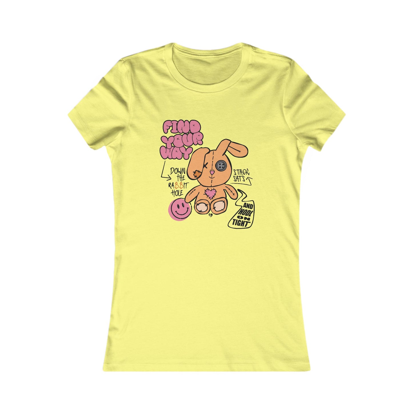 Down The Rabbit Hole Slim Fit T-Shirt